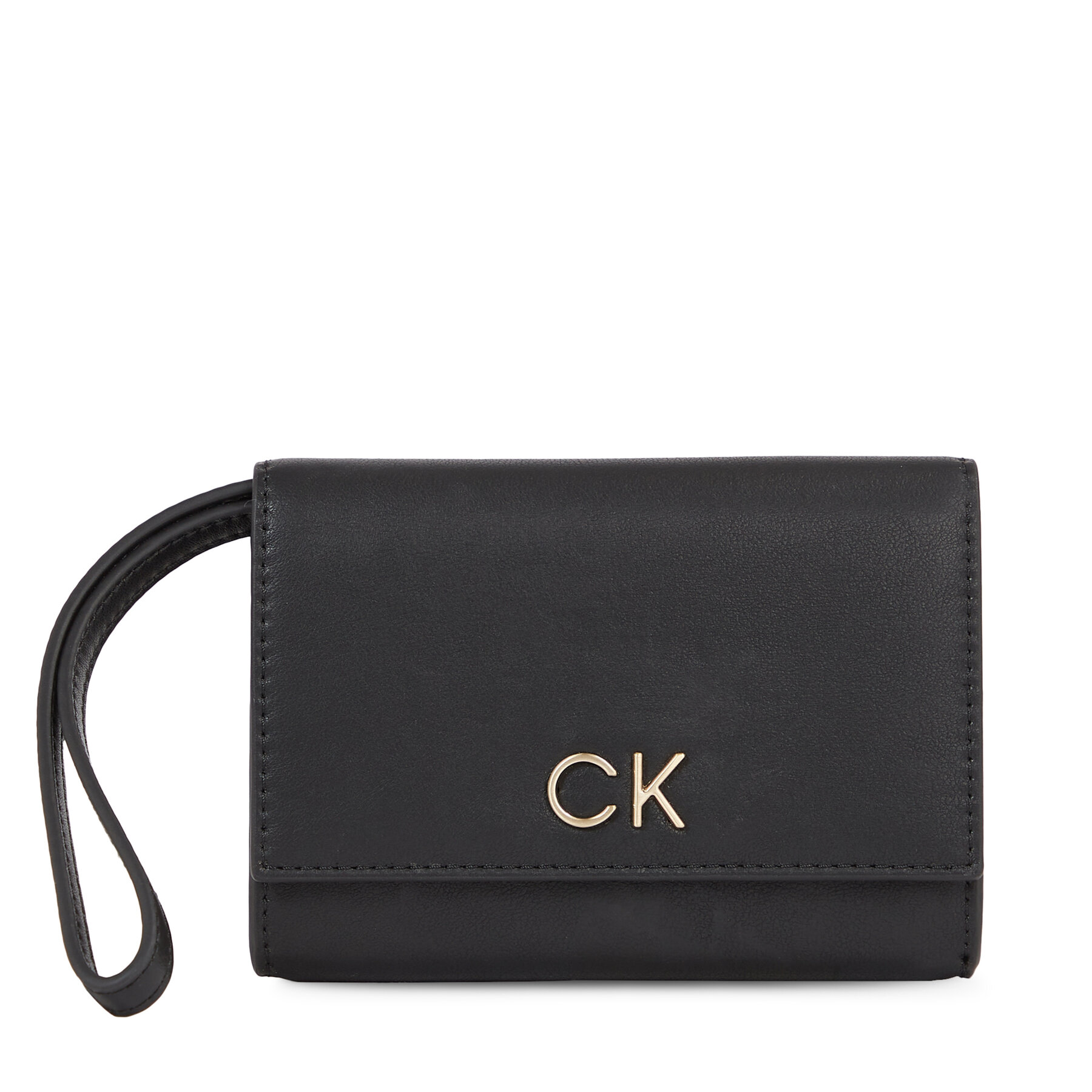 Női pénztárca Calvin Klein Re-Lock Bifold & Cardholder Sm K60K611092 Fekete