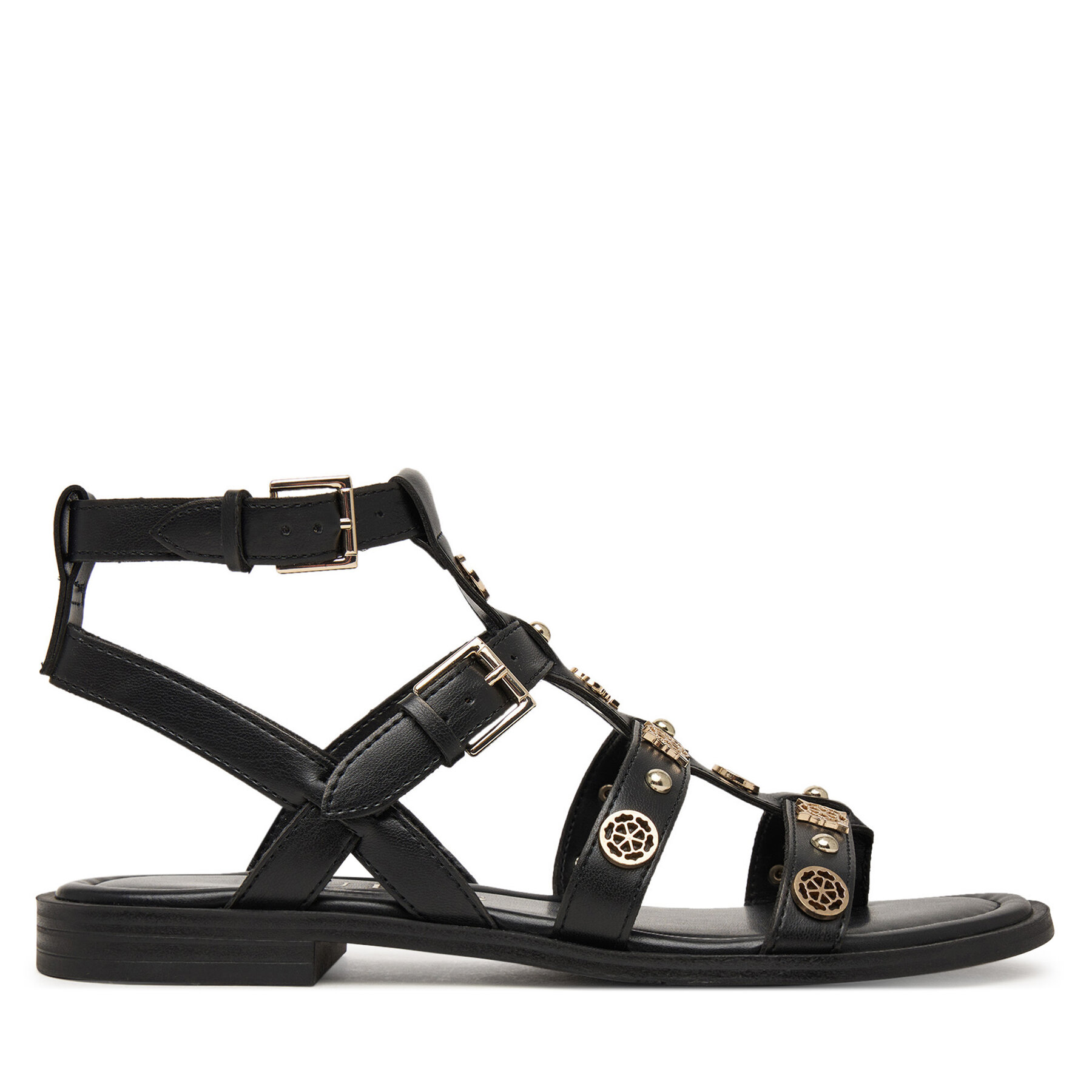 Sandale Guess FLJYZZ PEL03 Negru