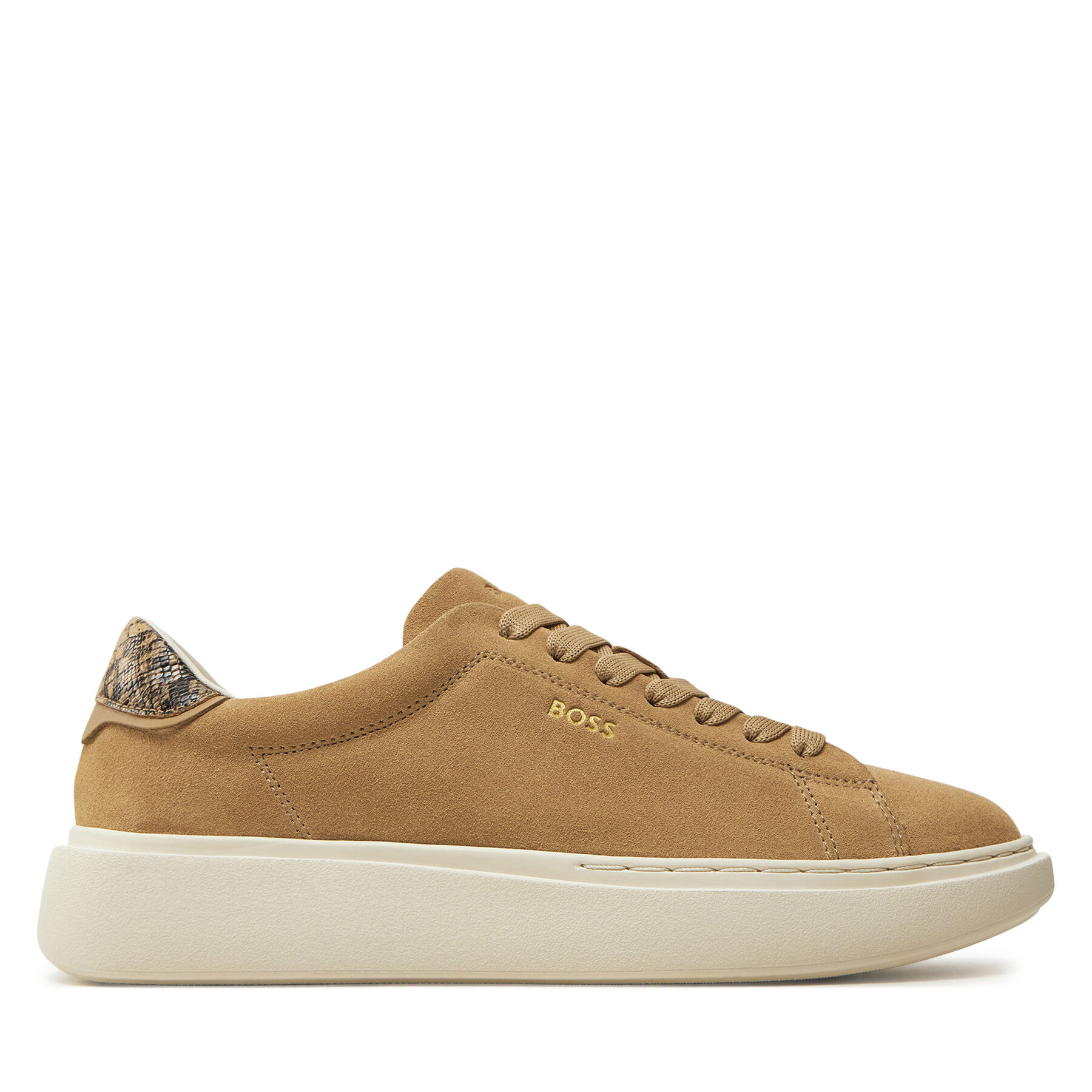 Damskie Sneakersy BOSS, Rozmiar 39 Beżowy Amber Tenn 50536263