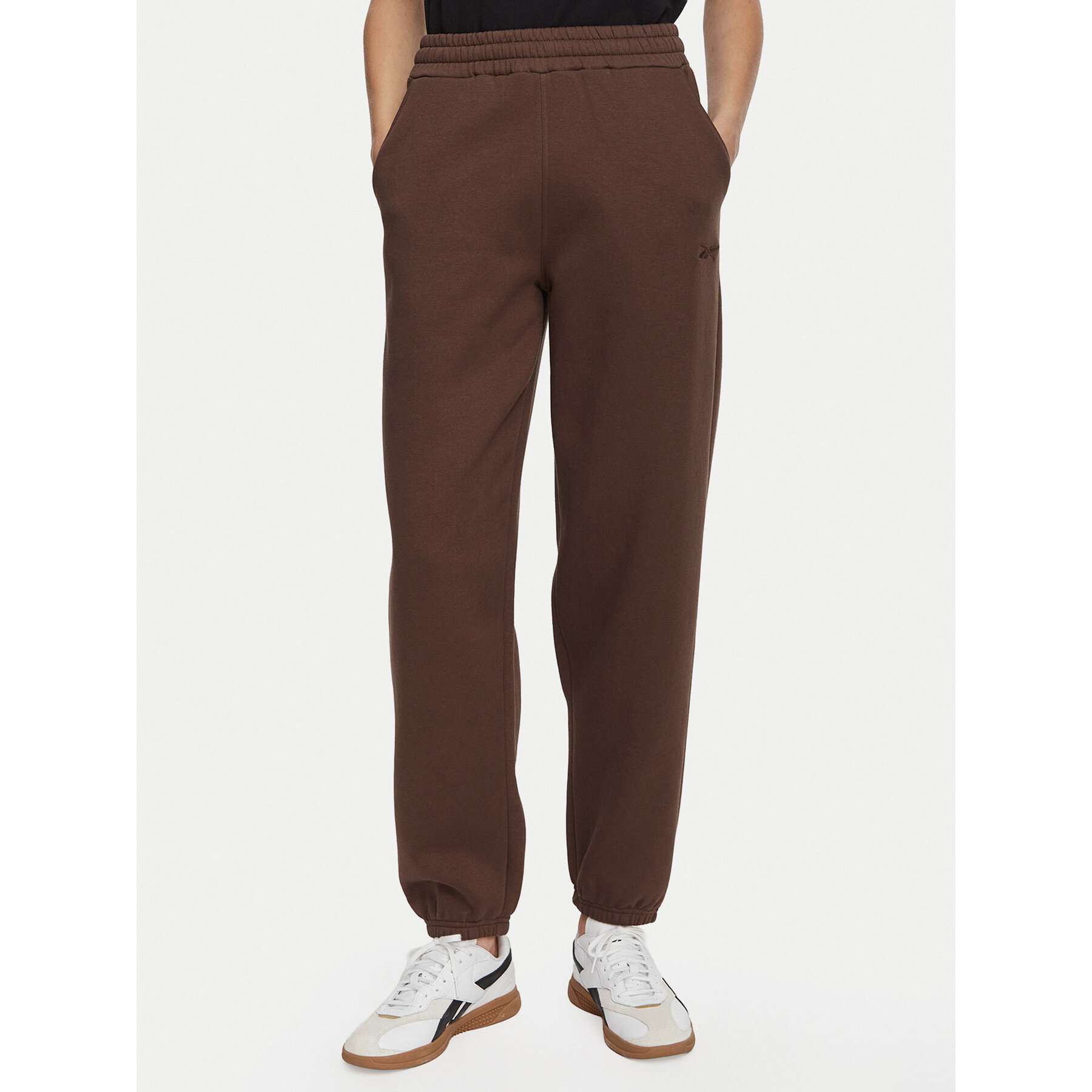 Reebok Donji dio trenerke Reebok x Ewa Chodakowska RK25981CCW Smeđa Regular Fit