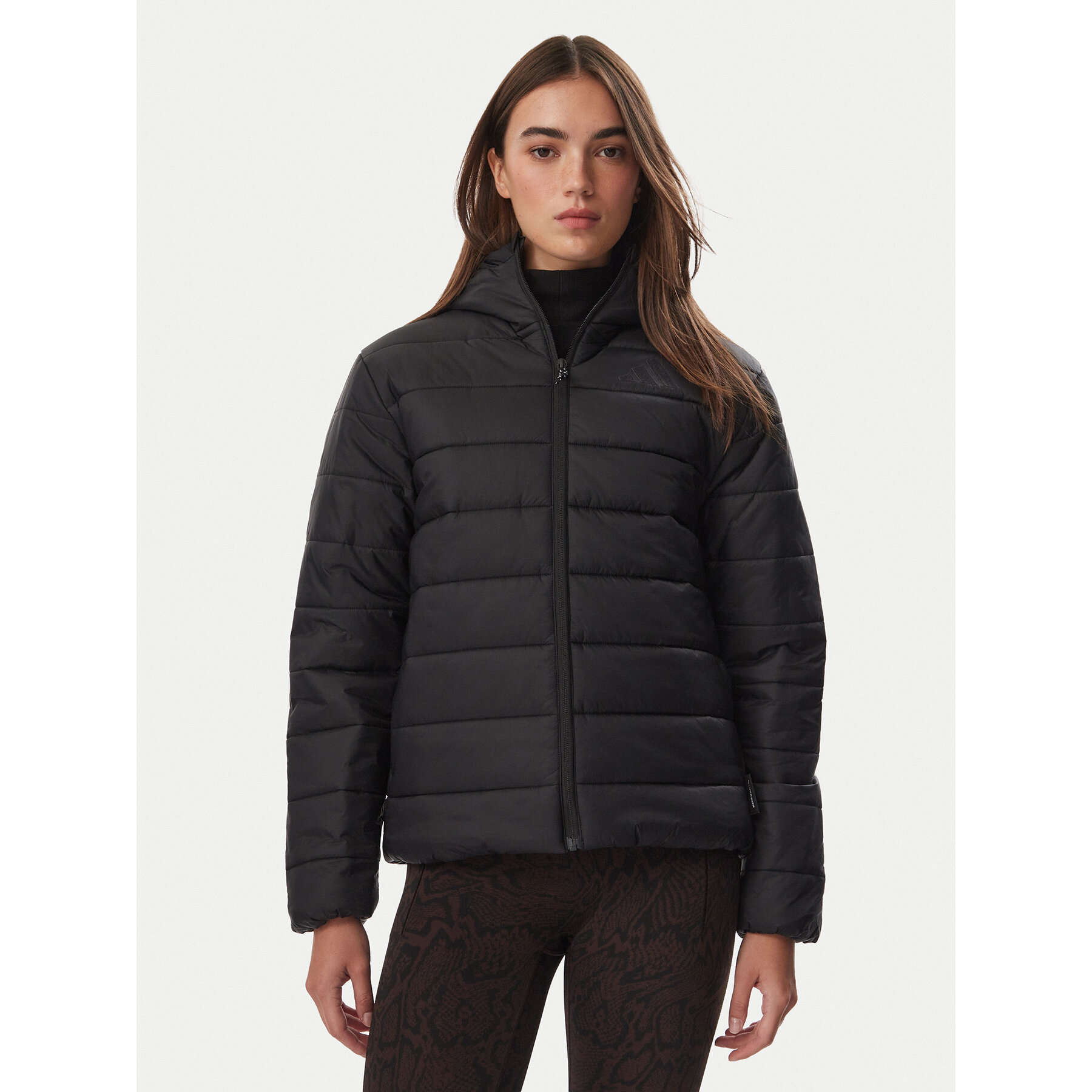 adidas Outdoor-Jacke Terrex Multi Essentials Climawarm Insulated Hooded Jacket KX4230 Schwarz Regular Fit