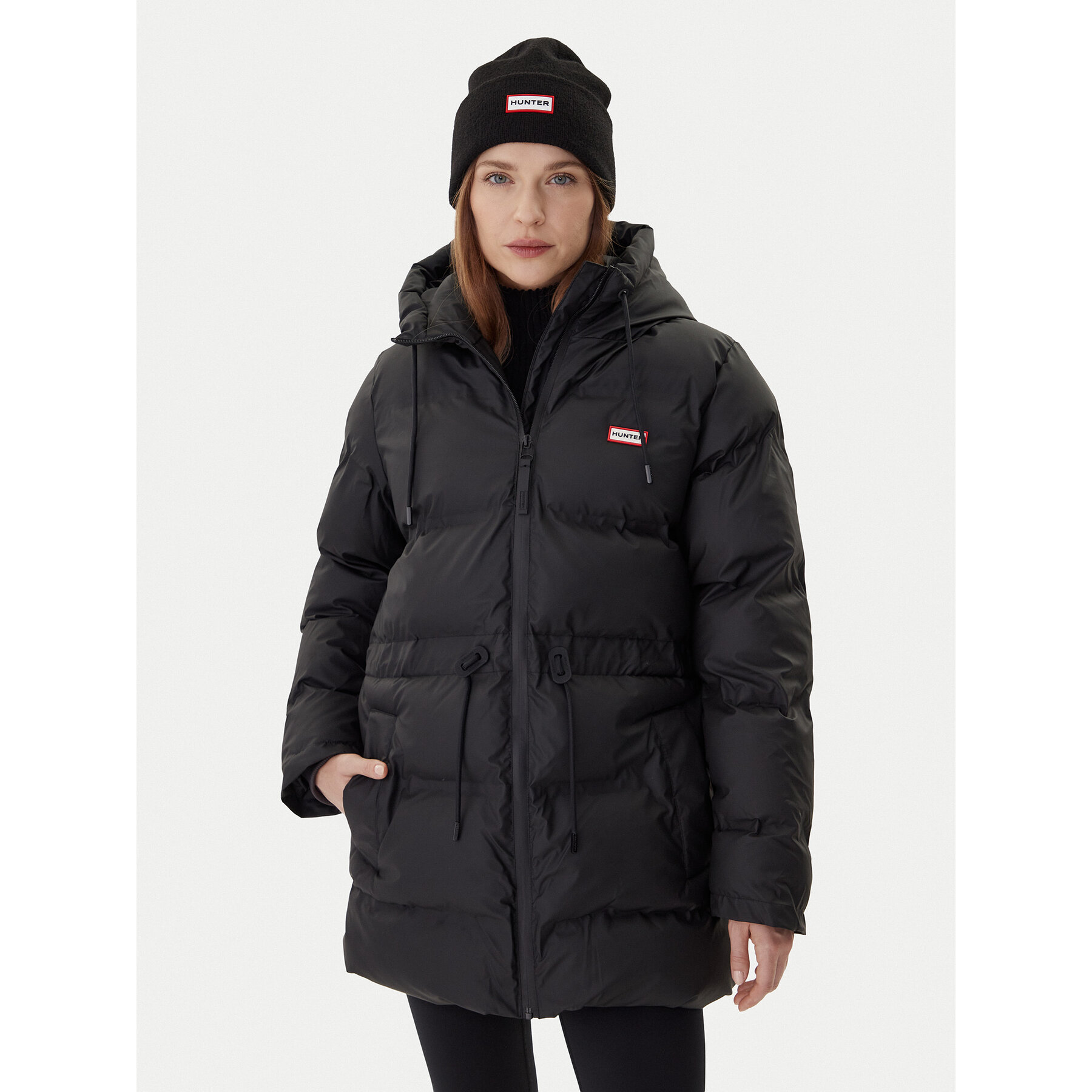 Hunter Zimska jakna Lemhi HARW0002252 Crna Regular Fit
