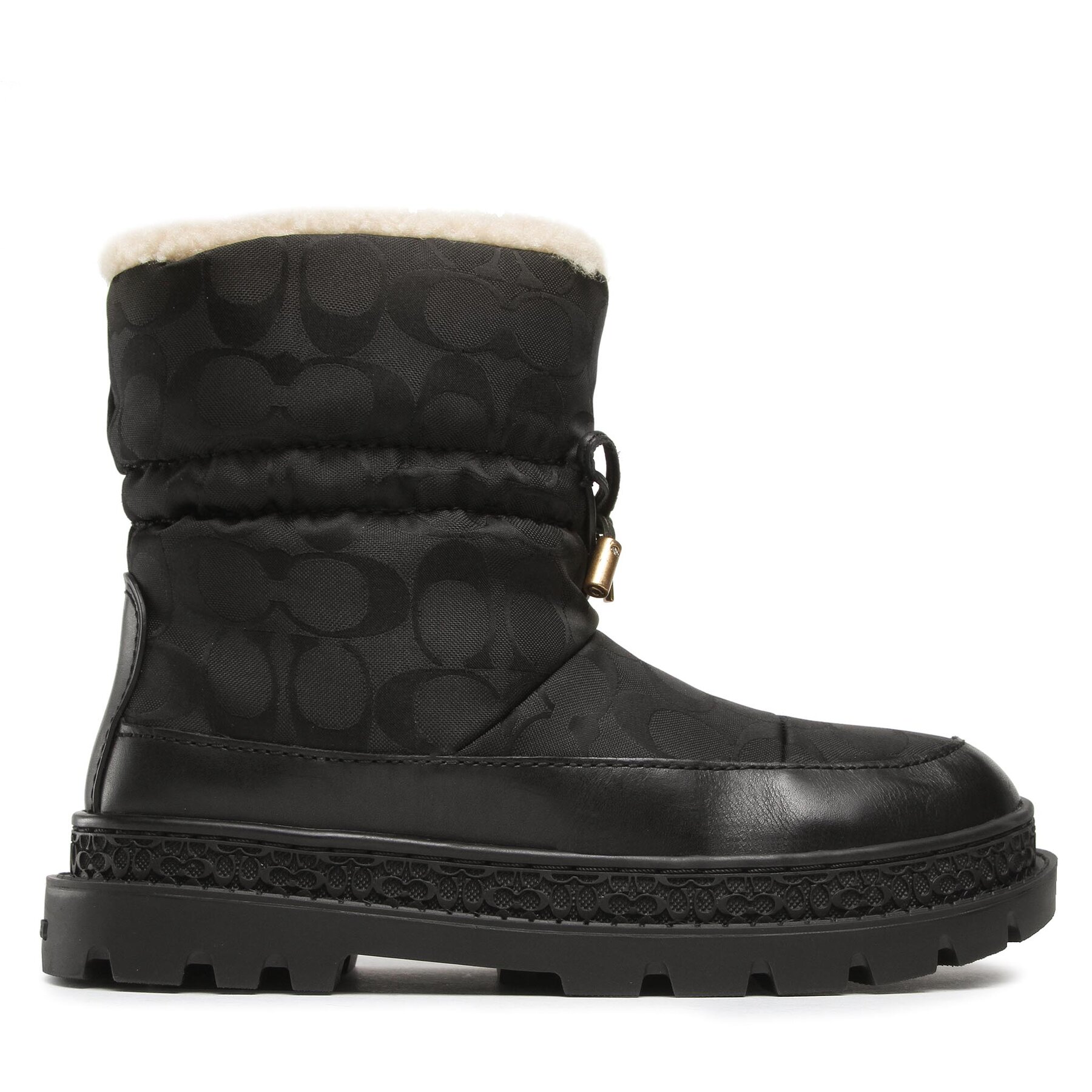 Cizme de zăpadă Coach Kailee CE303 Negru