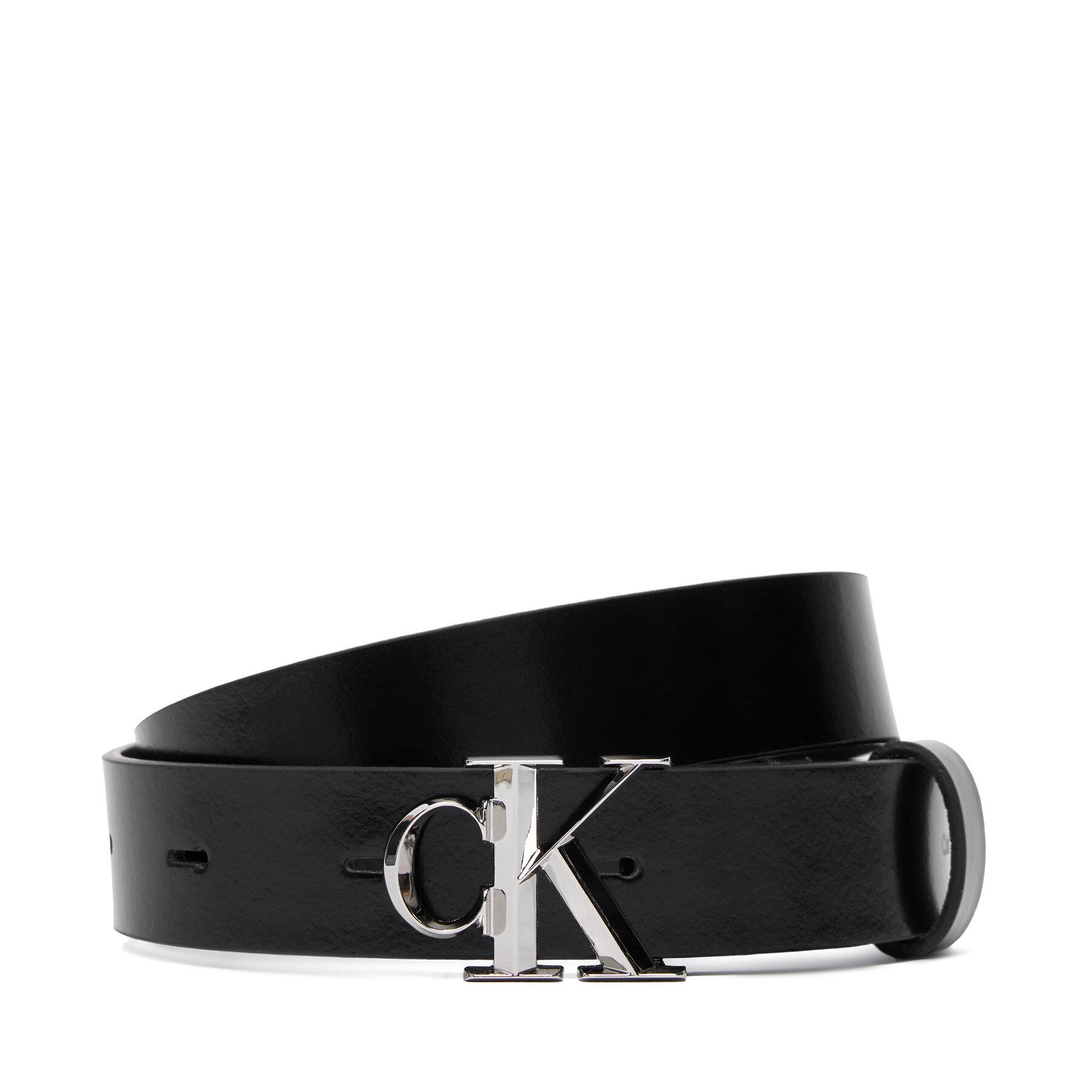 Curea de Damă Calvin Klein Facet Ck Buckle Shiny Strap 25Mm LV04F7080G Negru