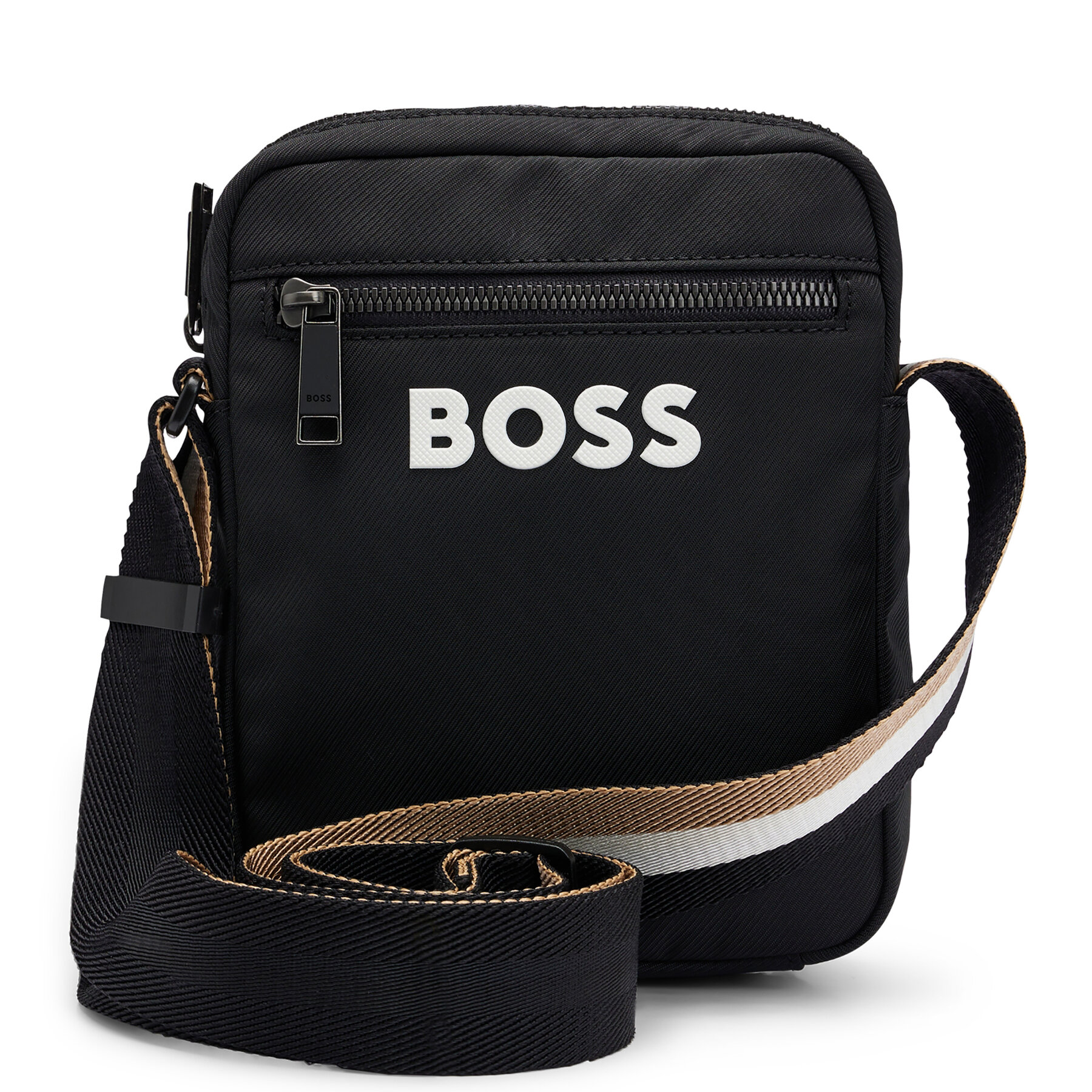 Geantă crossover BOSS Catch 3.0 Ns Zip 50511961 Negru