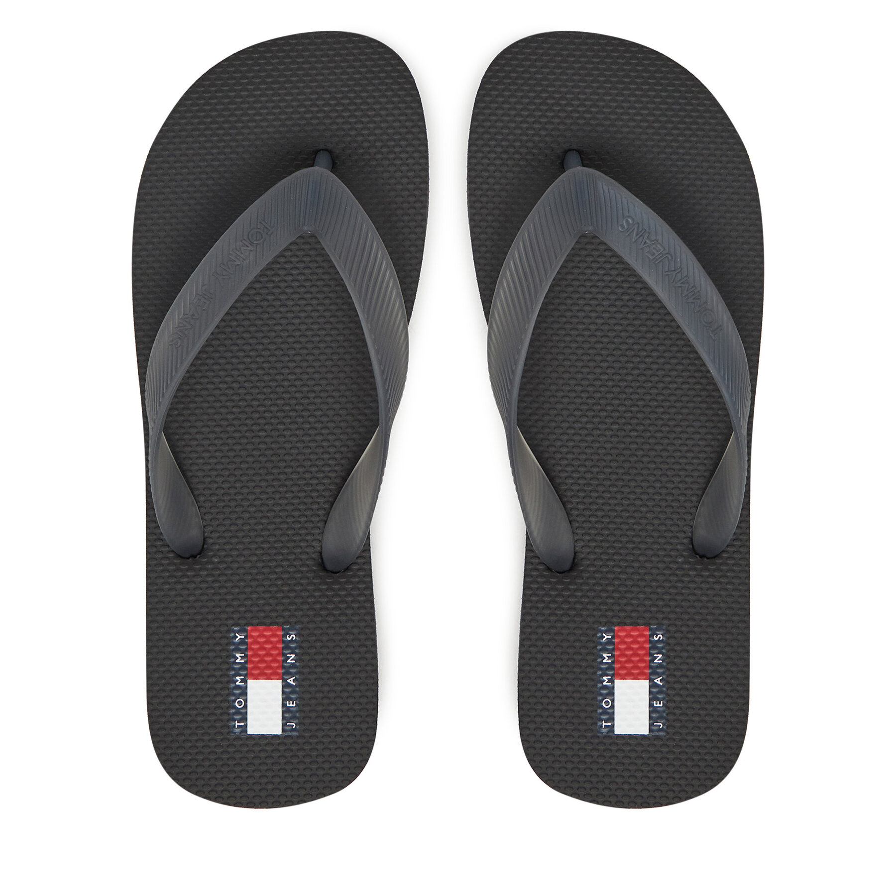 Női Flip-flops Tommy Jeans, Méret: 36, Fekete, Tjw Logo Flip Flop EN0EN02447