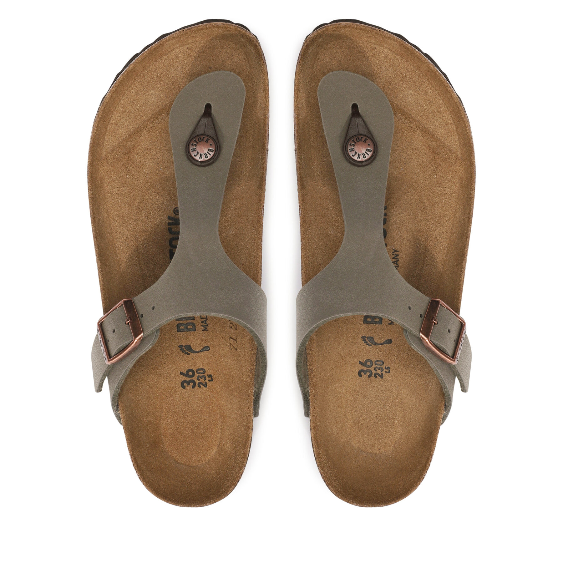 Σαγιονάρες Birkenstock Gizeh Bs 0043393 Γκρι