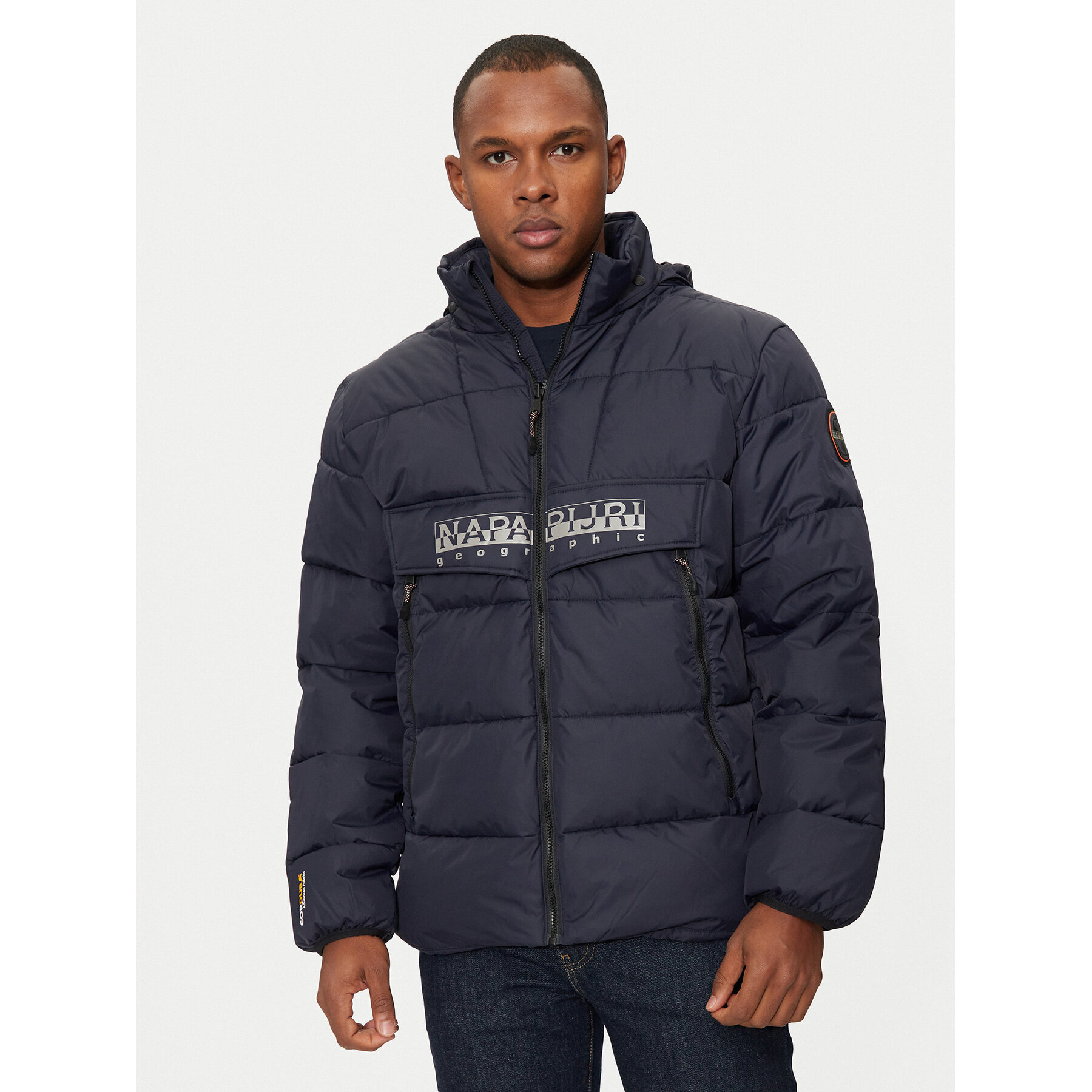 Napapijri Winterjacke NP0A4I23 Dunkelblau Regular Fit