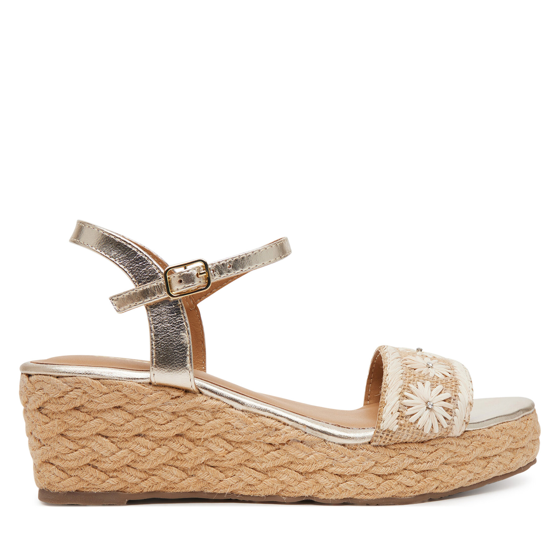 Espadrilky Gioseppo Candia 74863-P Hnedá
