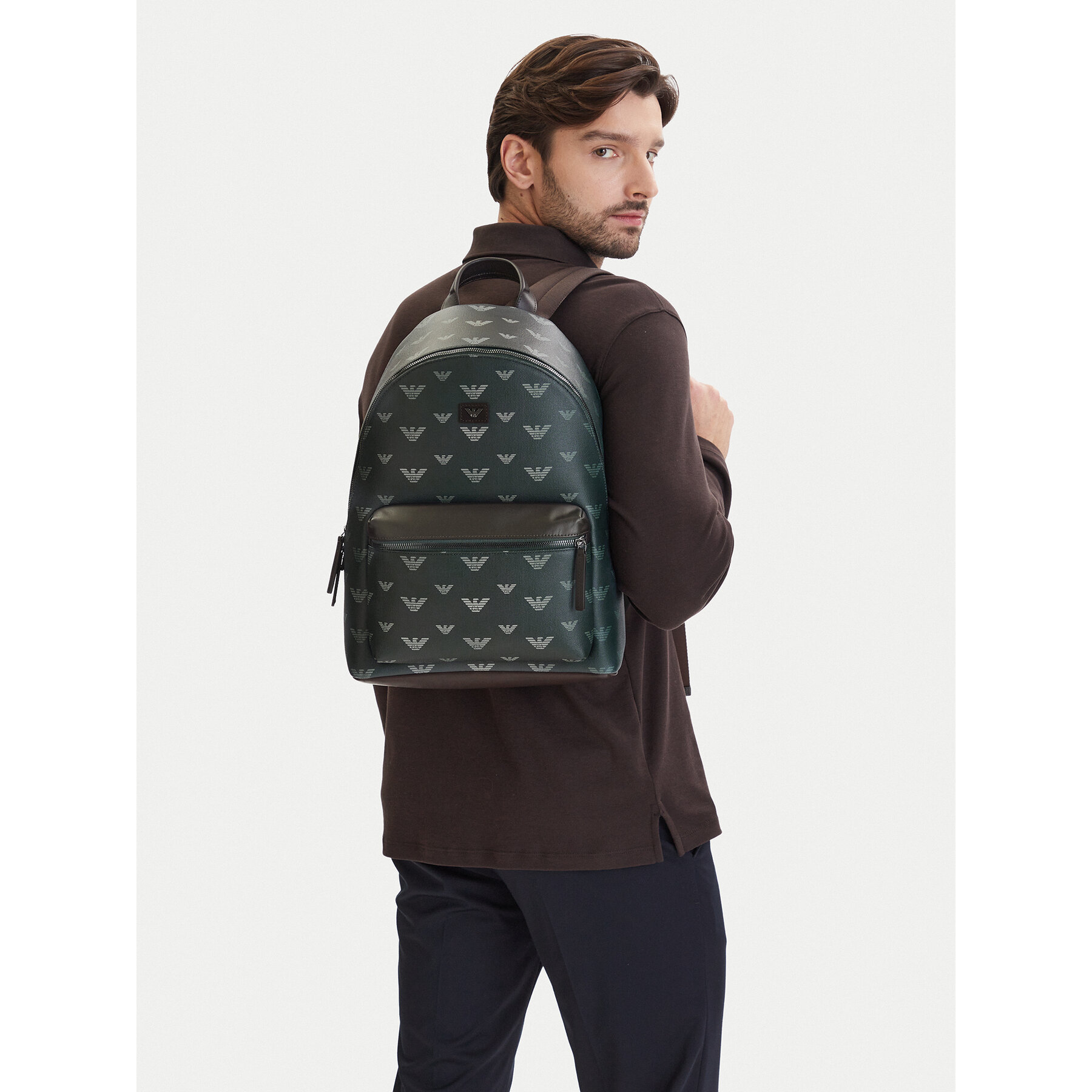 Ruksak Emporio Armani EM005666 AF23972 MB542 Tamnoplava