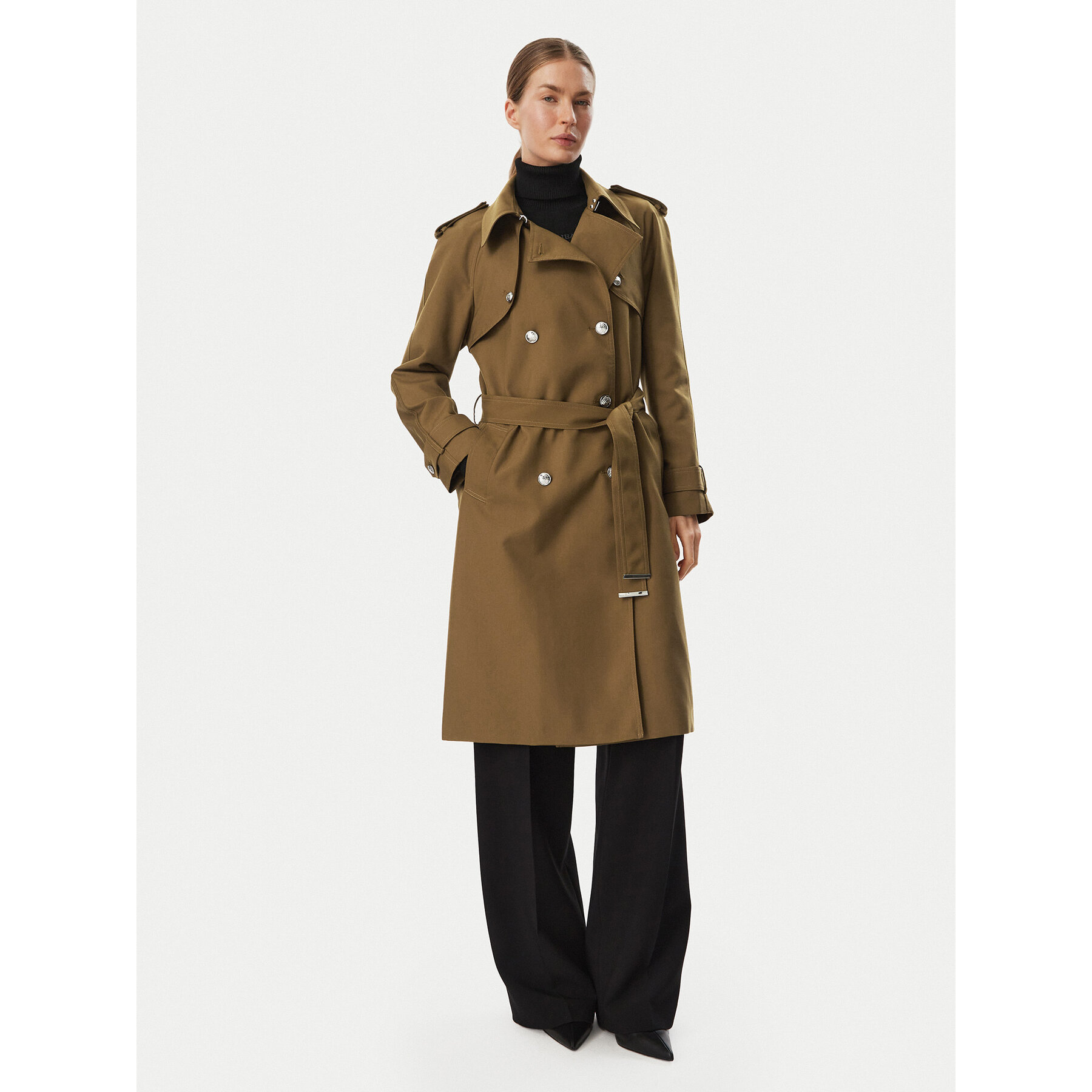Morgan Tenchcoat 242-GTRENCH1 Braun Regular Fit