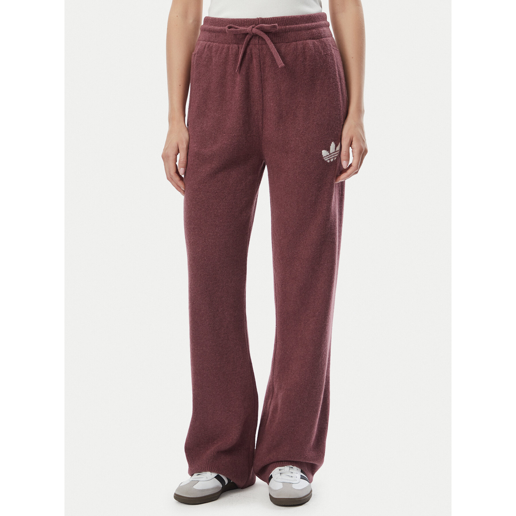 adidas Jogginghose Essentials IA4436 Dunkelrot Loose Fit
