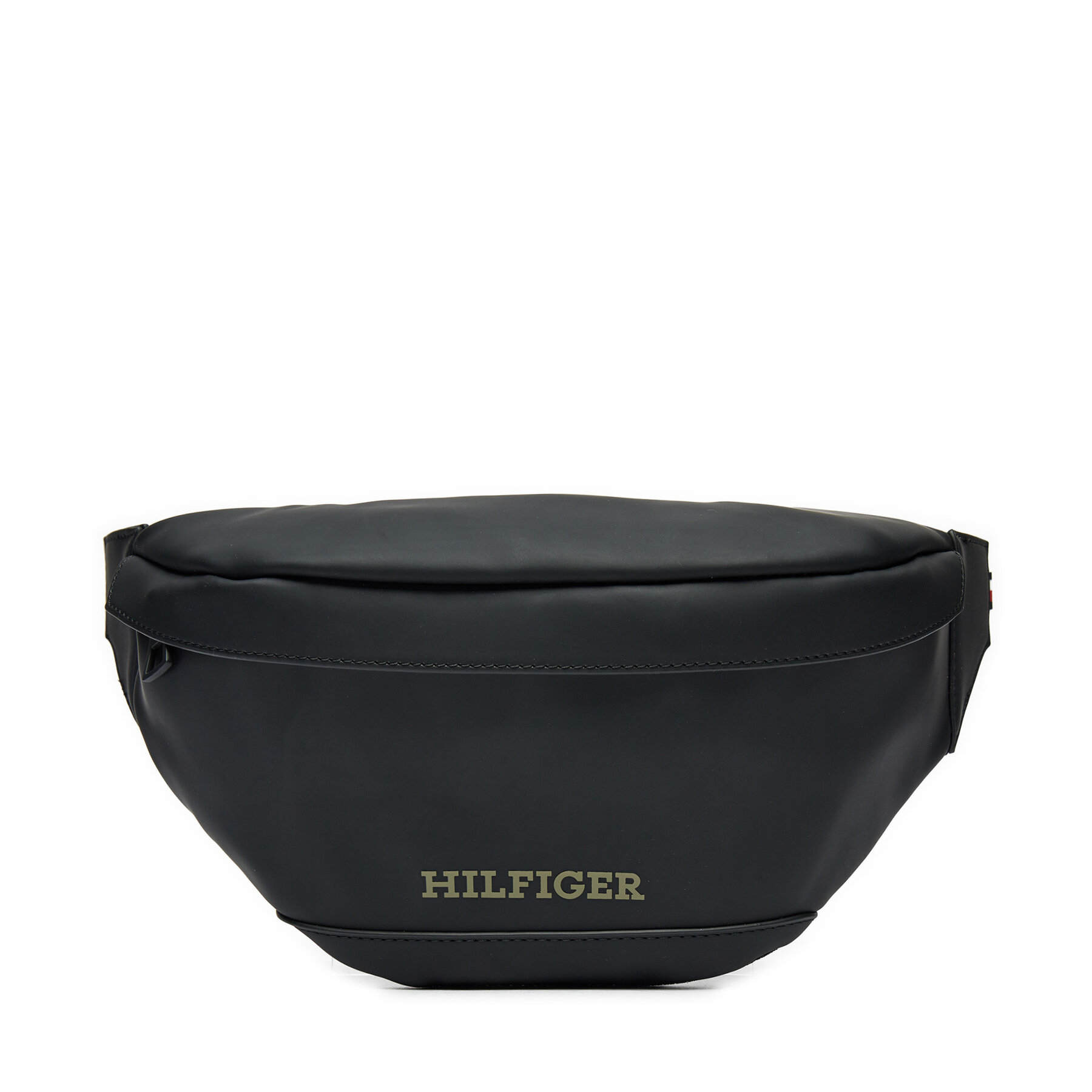 Saszetka nerka Tommy Hilfiger Czarny Monotype Pu Bumbag AM0AM12603