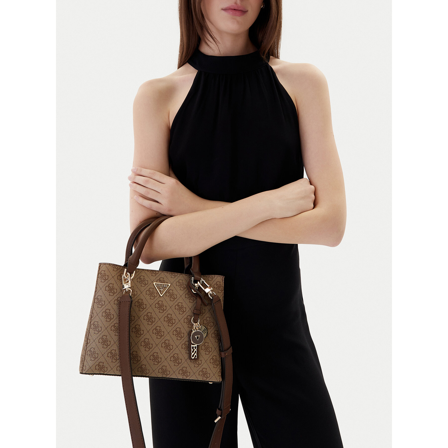 Дамска чанта Guess Noelle II HWBG96 72050 Бежов