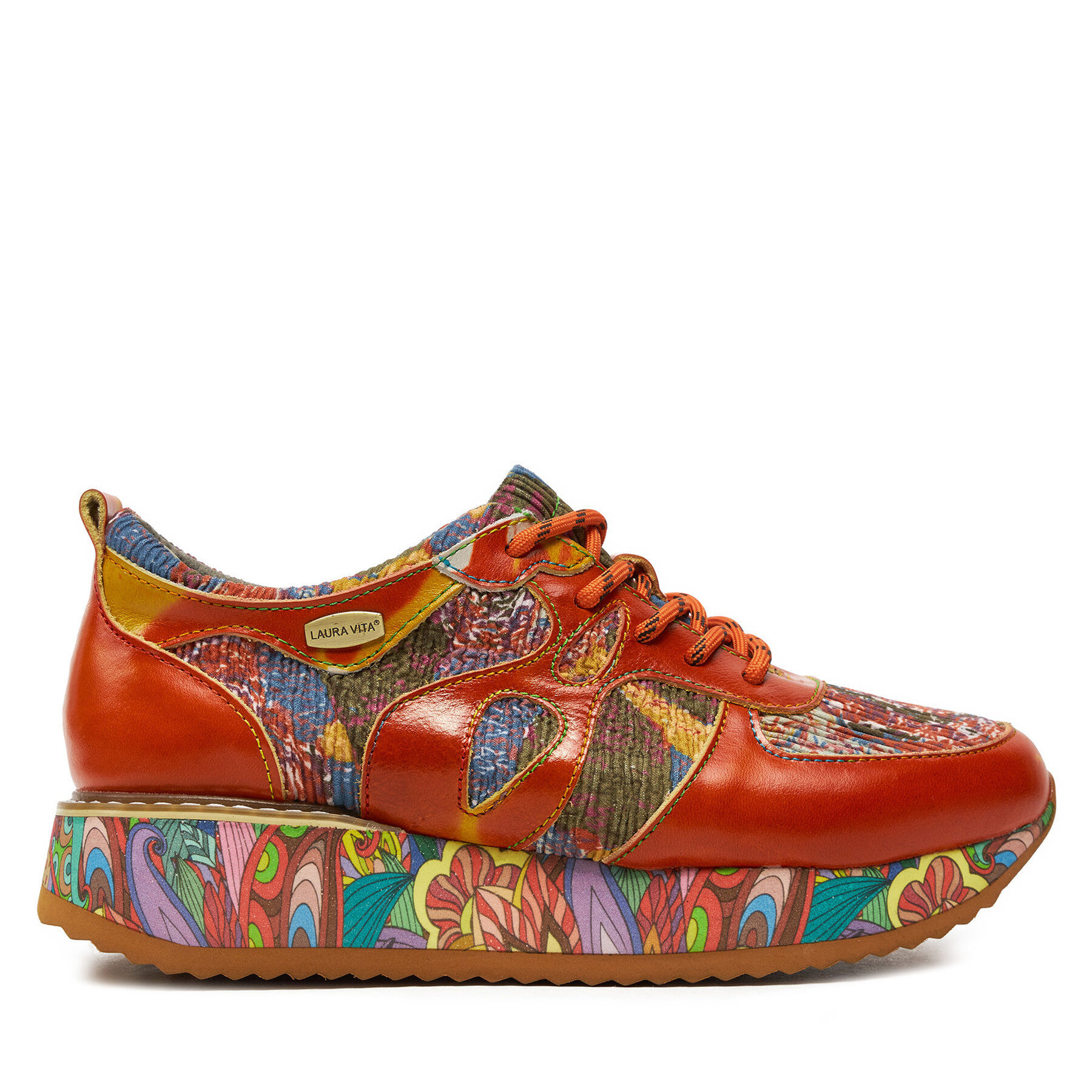 Zapatillas Laura Vita Delphine 47 Naranja