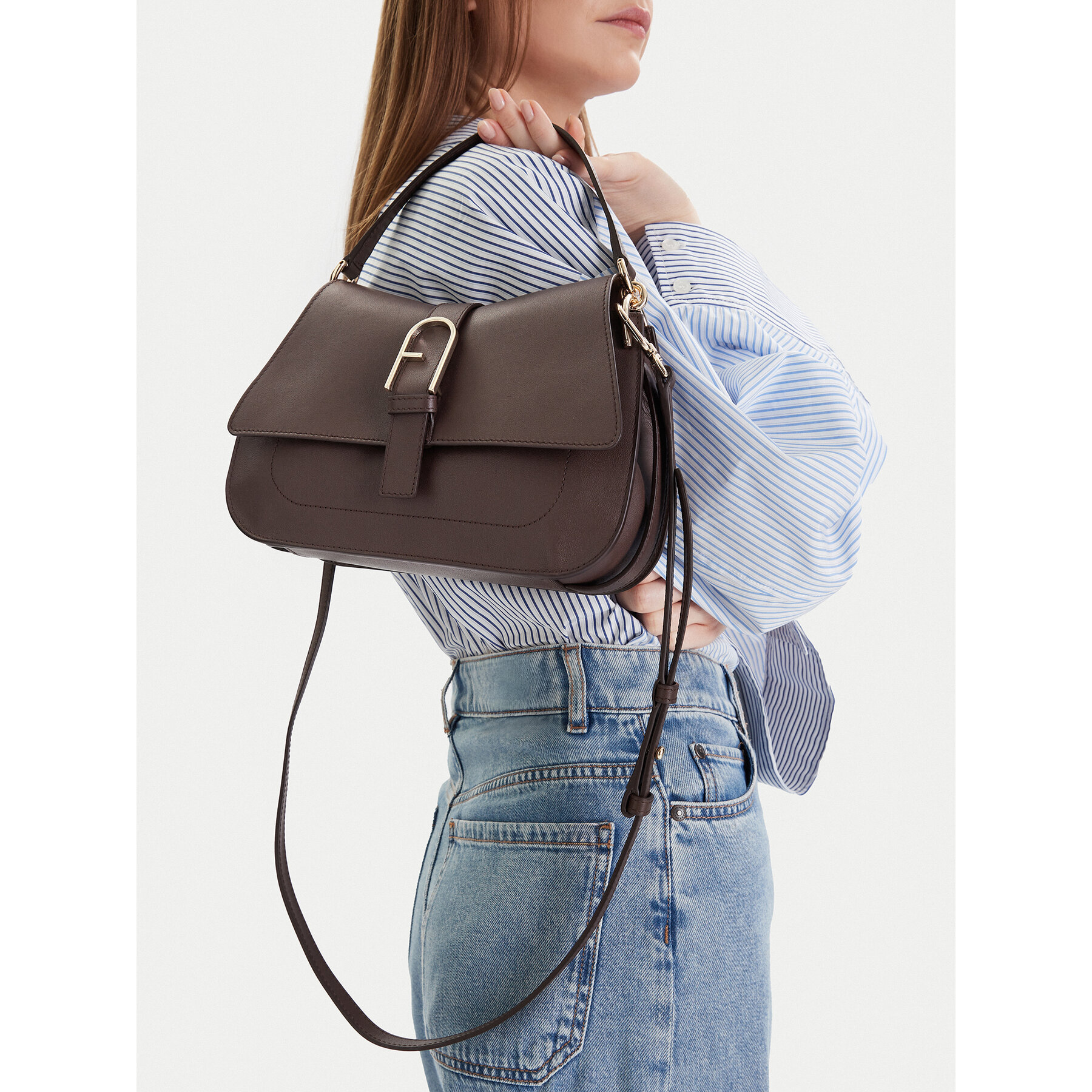 Geantă Furla WB00996 BX2045 BG 4284S 1007 Maro