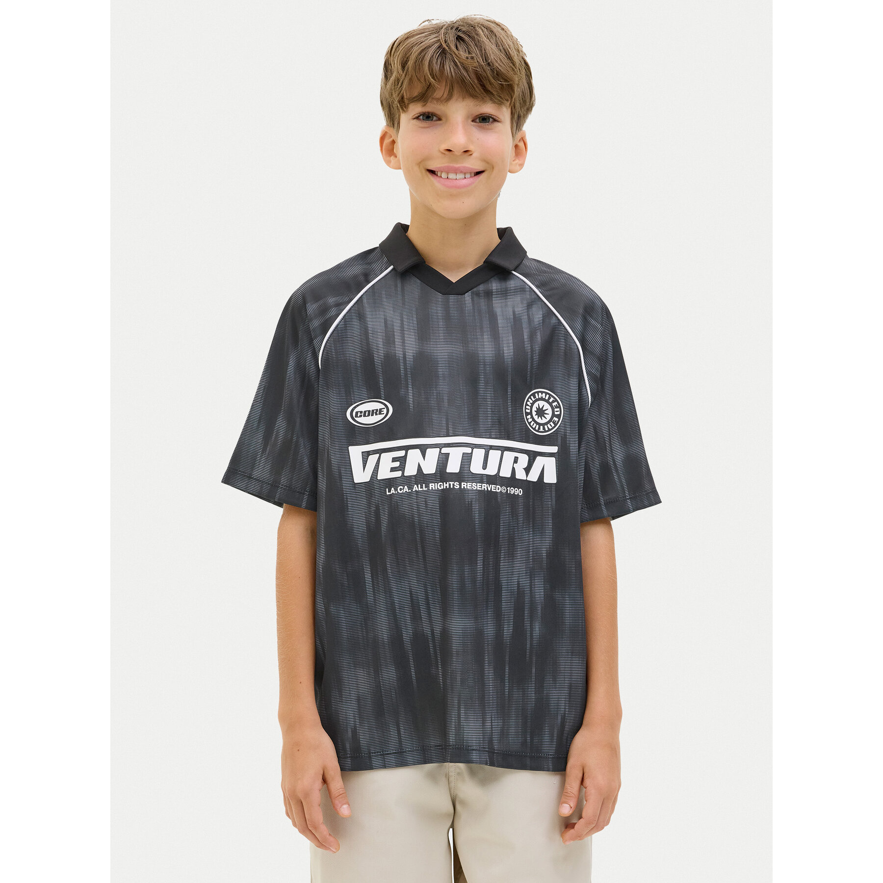 Jack & Jones Junior Jack & Jones Junior Polo Lido 12278700 Γκρι Loose Fit