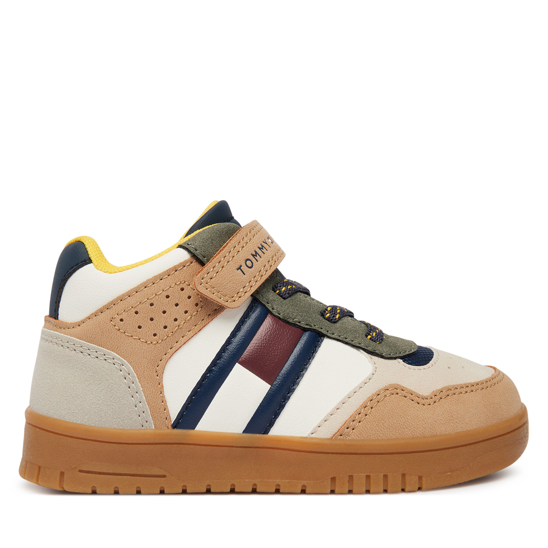 Sneakers Tommy Hilfiger High Top Lace-Up/Velcro Sneaker T1X9-35229-1269 M Colorat