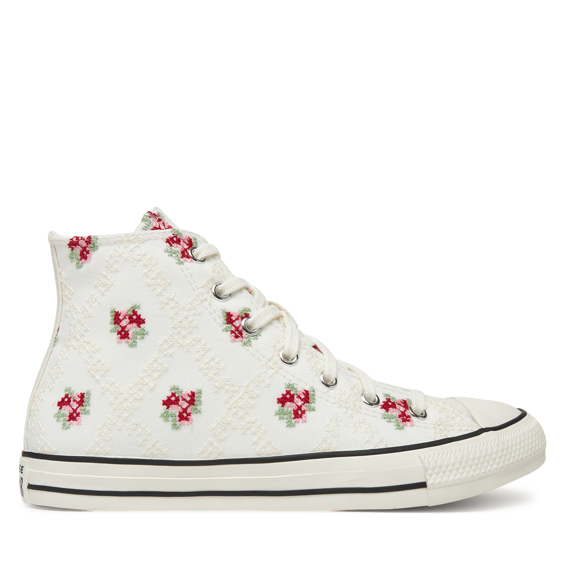Teniși Converse Chuck Taylor All Star Vintage Embroidery A12635C Alb