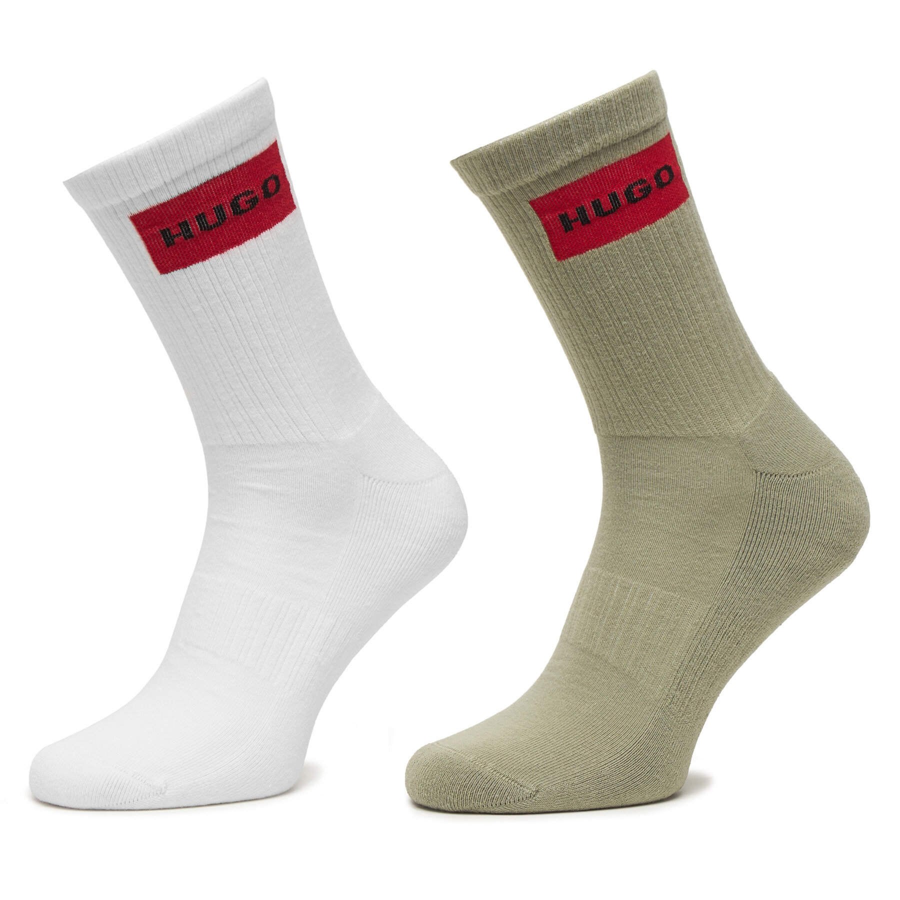 Κάλτσες μακριές HUGO 50531515 Ανοιχτό πράσινο