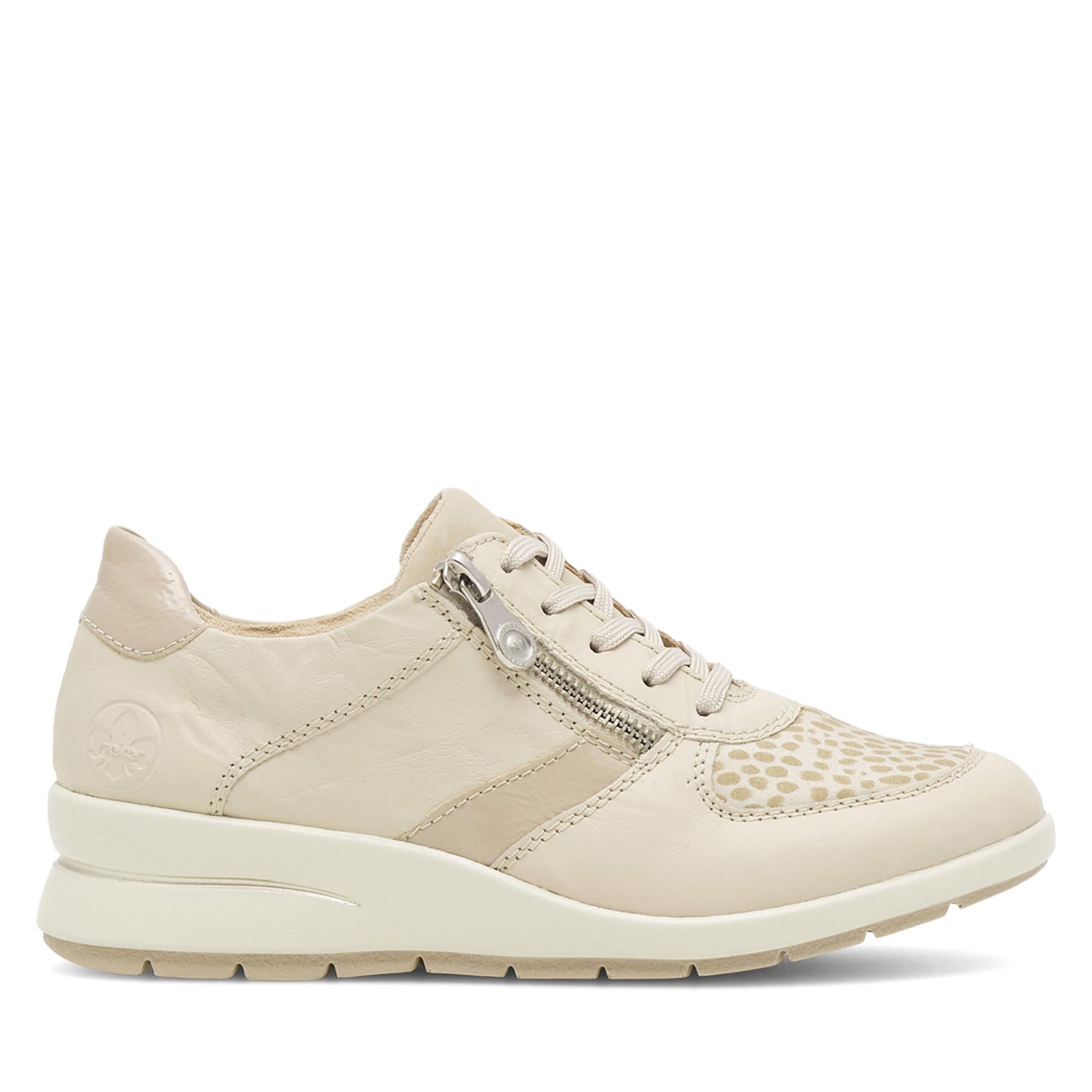 Dámske Sneakersy Rieker, Rozmer: 40, Écru, L4821-60