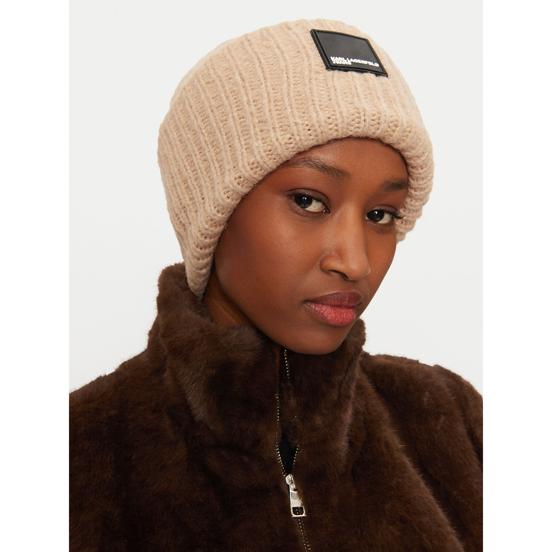 Gorro Karl Lagerfeld Jeans 246J3404 Beis