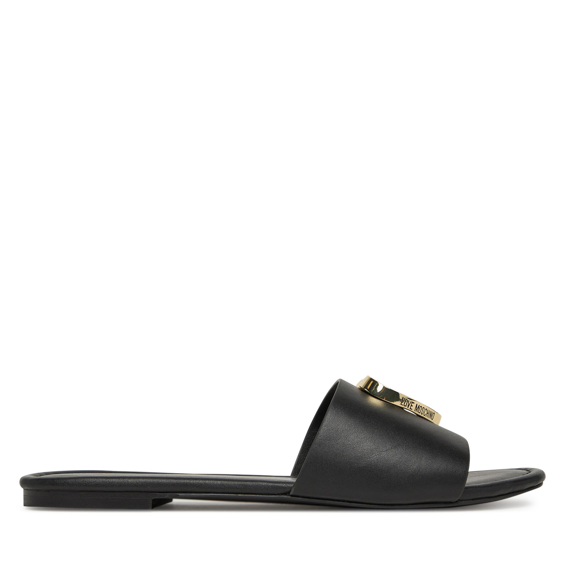 Damen Pantoletten LOVE MOSCHINO, Schuhgröße 40, Schwarz, JA28161G0MIA0000