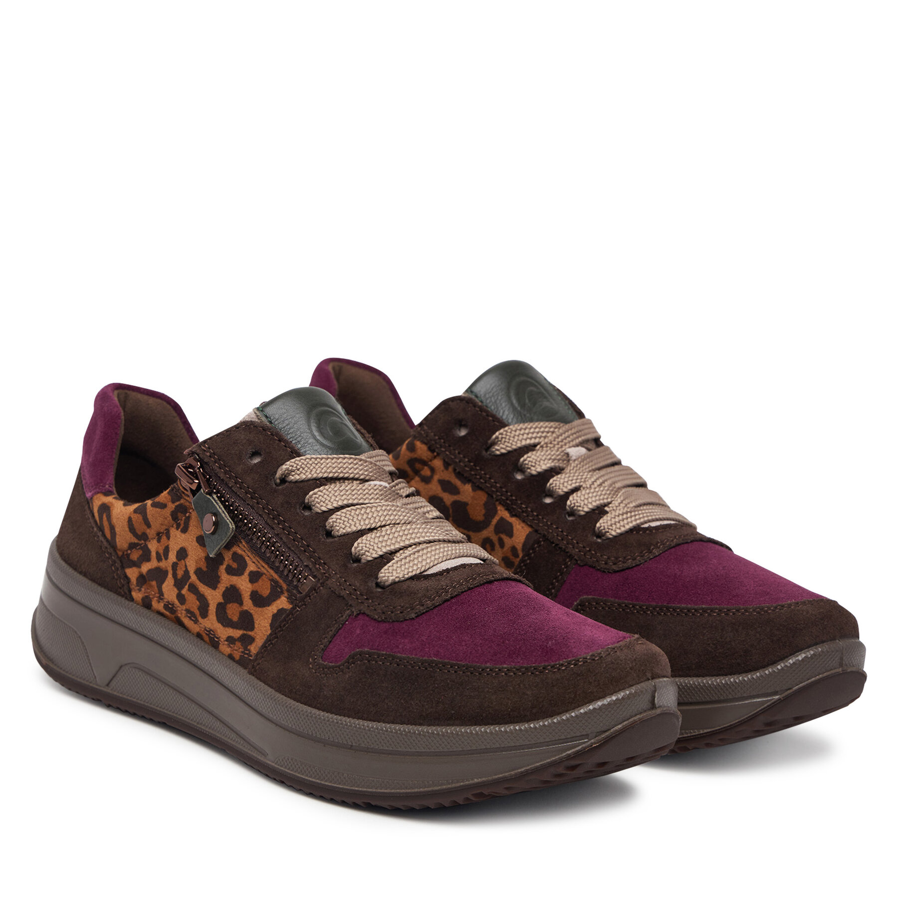 Sneakers Ara Sapporo 12-27540-25 Vișiniu