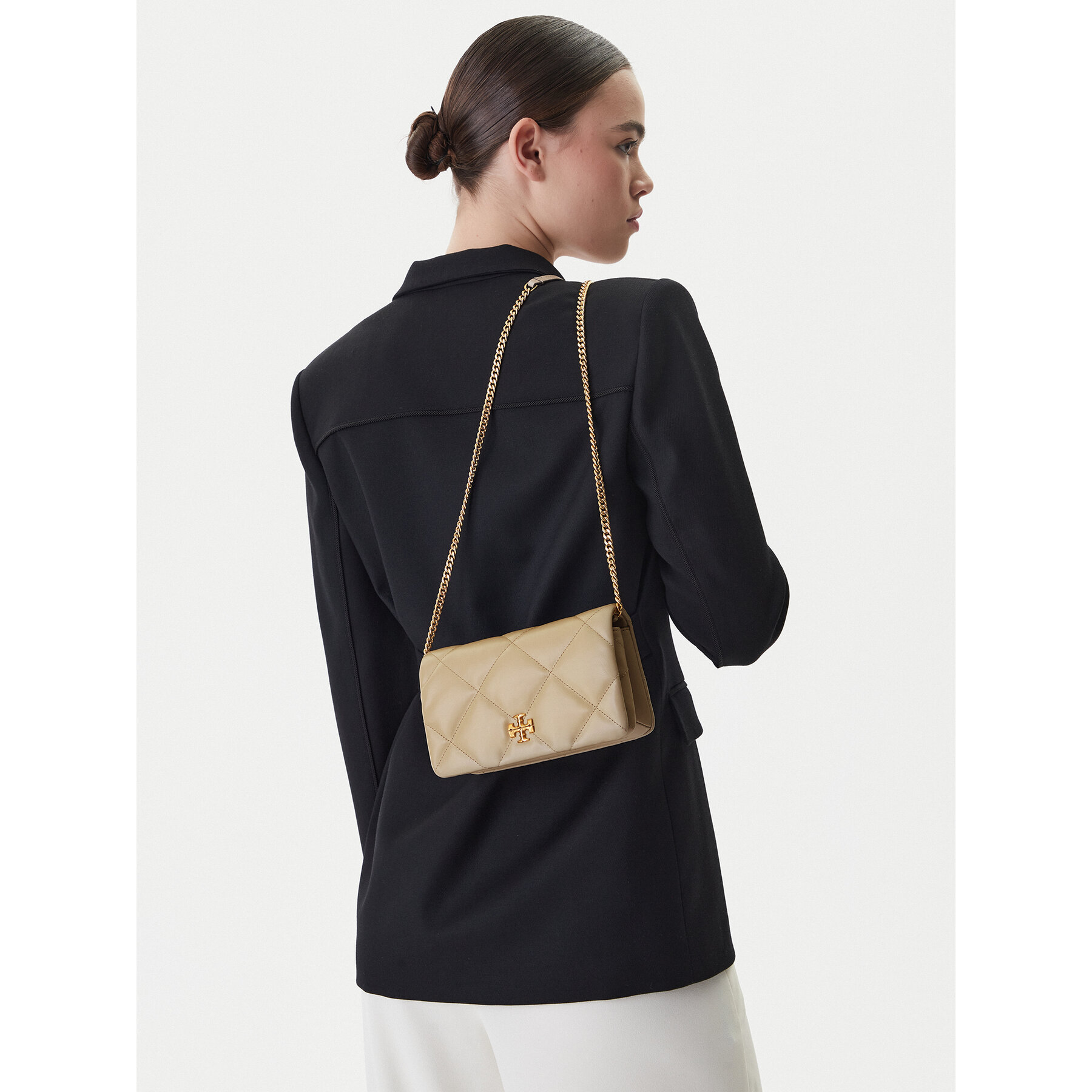 Τσάντα Tory Burch 158624 Μπεζ