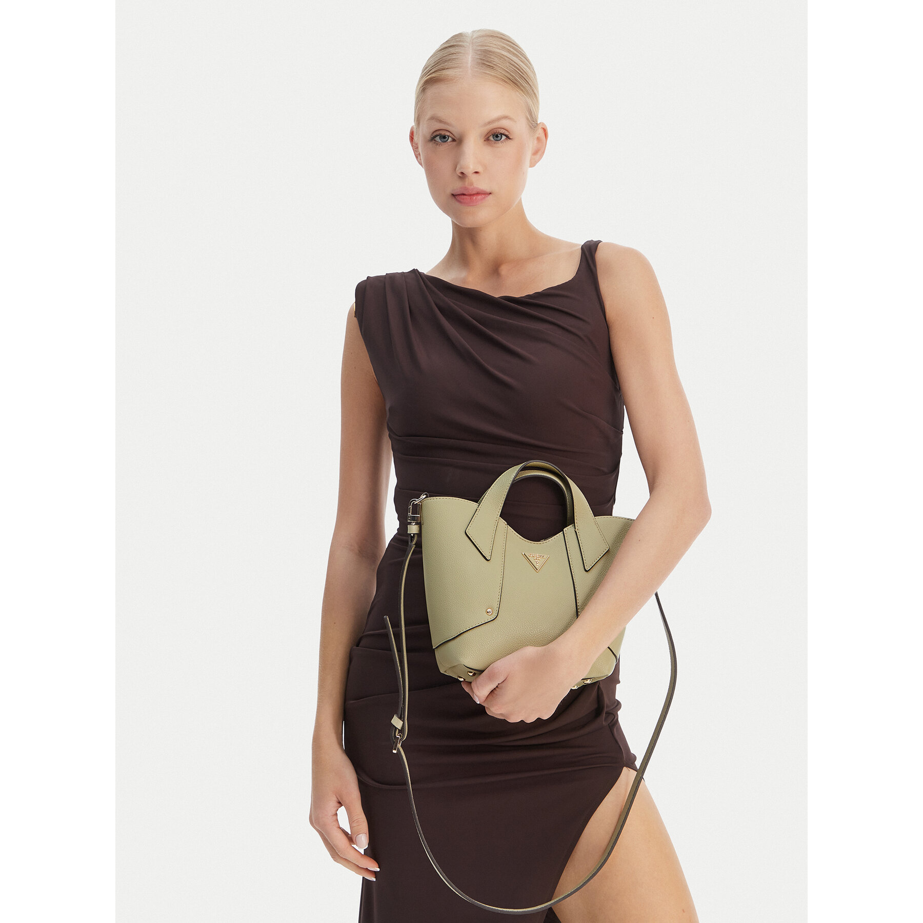 Torbica Guess Darcy Mini HWBG99 14750 Zelena