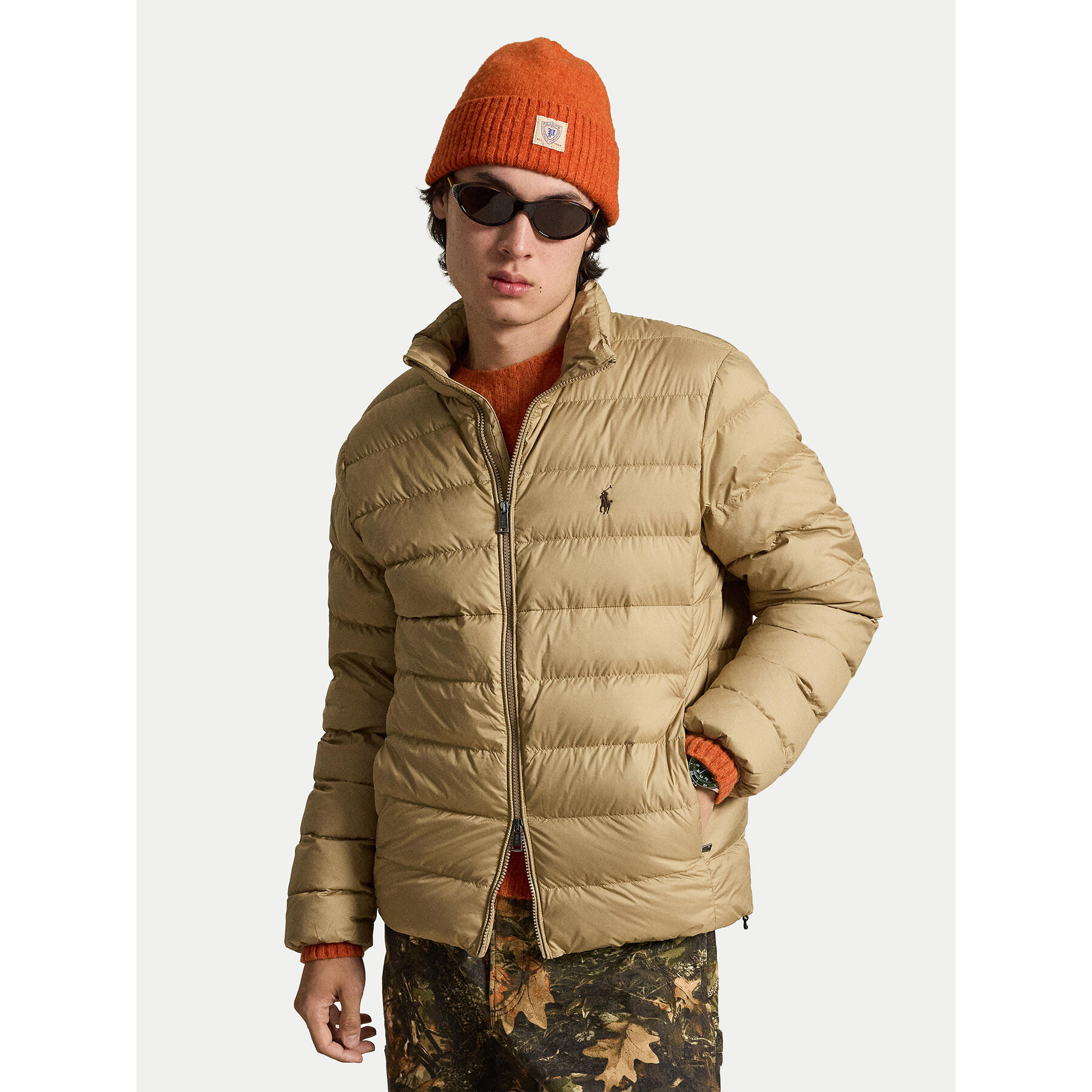 Polo Ralph Lauren Daunenjacke 710B20424001 Beige Regular Fit