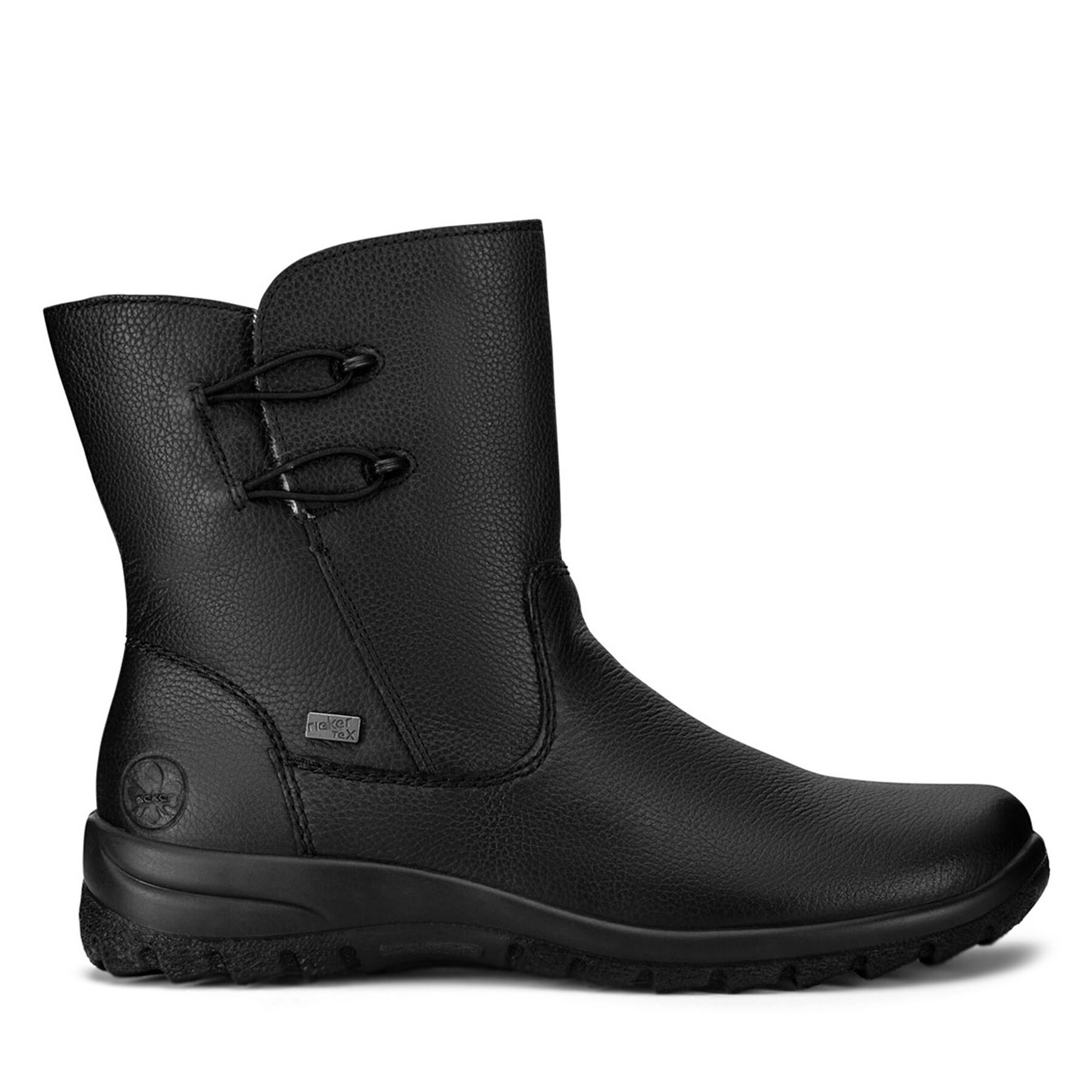 Bokacsizma Rieker Z7172-00 Fekete