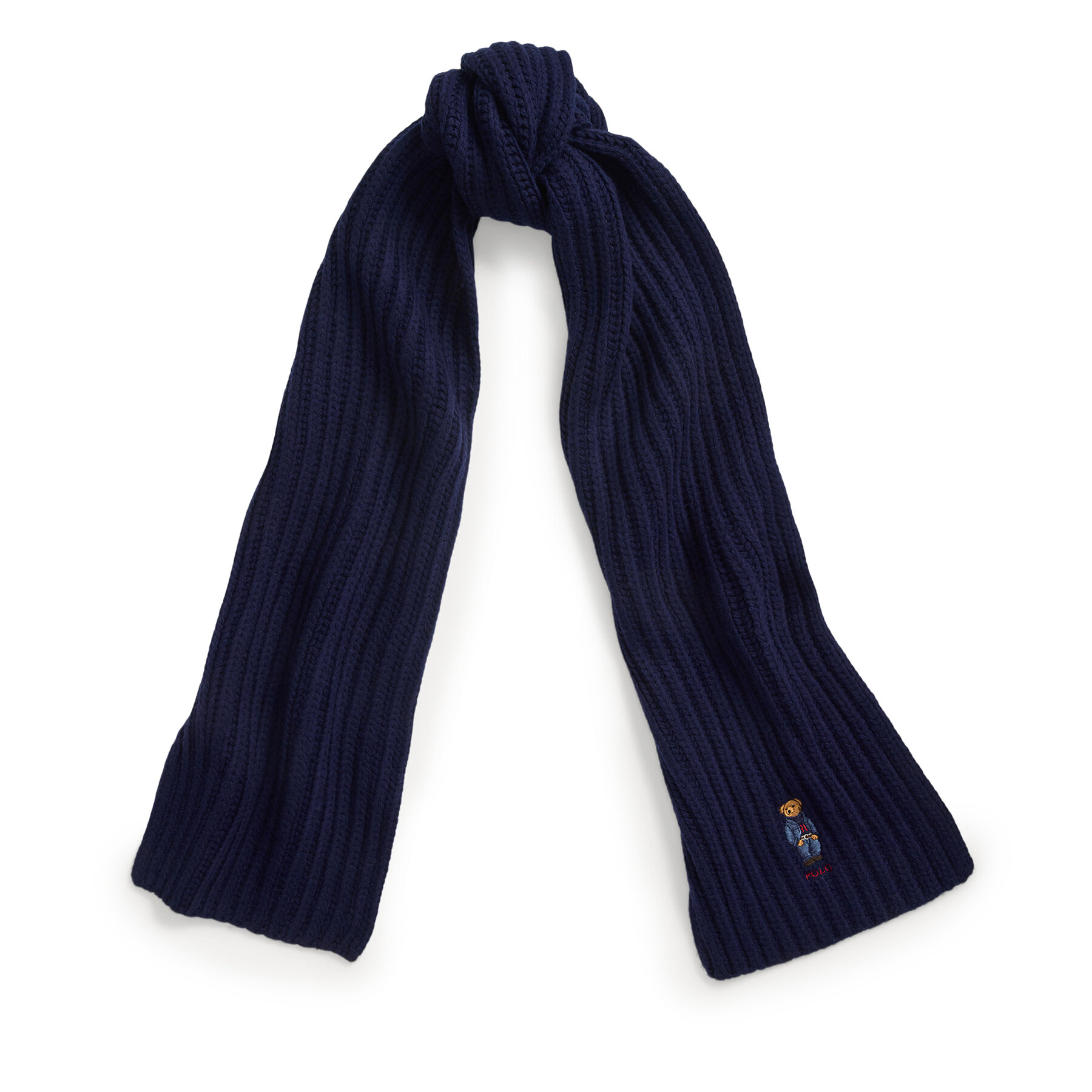 Šál Polo Ralph Lauren 455931877003 Tmavomodrá