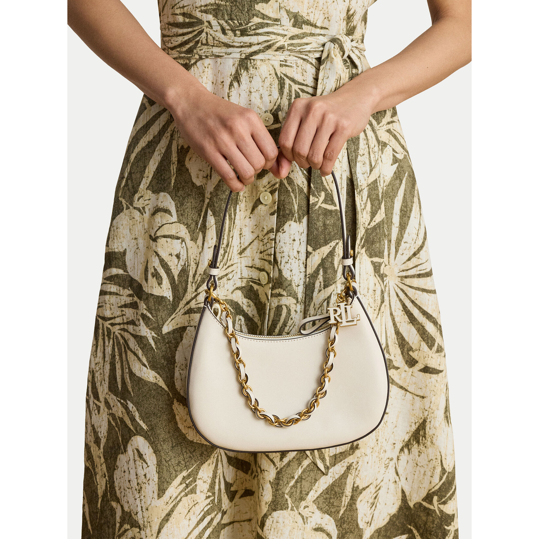 Geantă LAUREN RALPH LAUREN 431P11747006 Crem