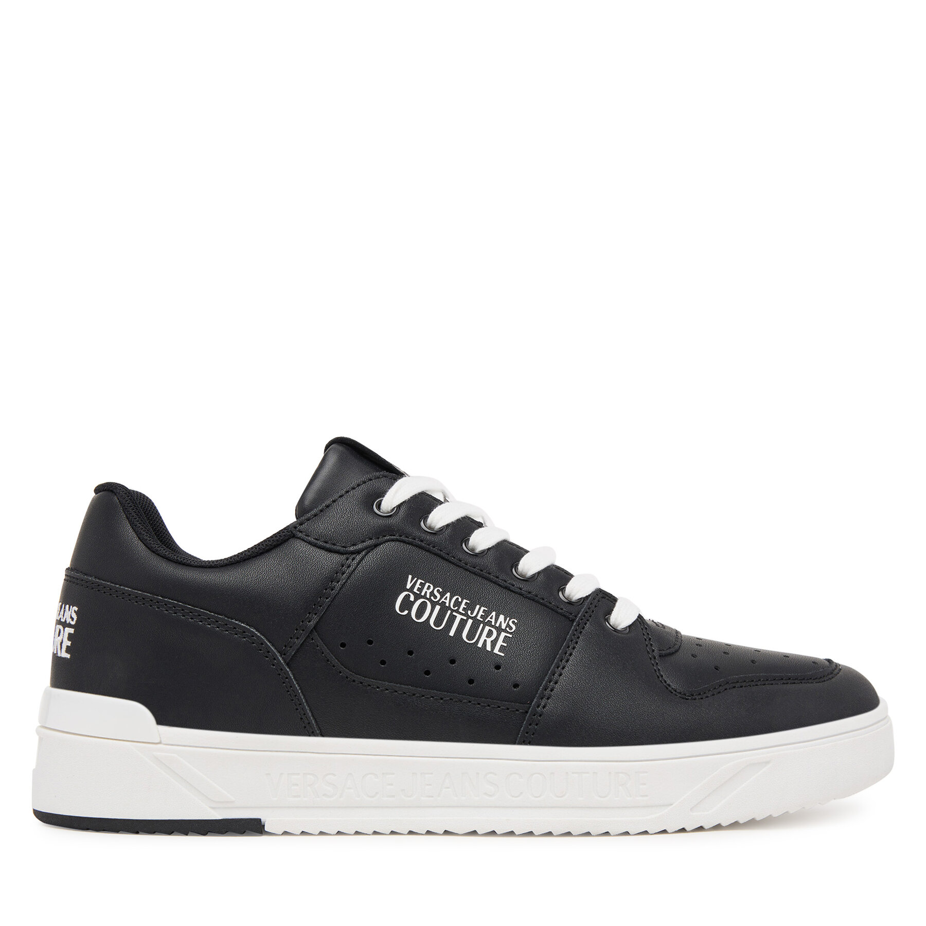 Sneakersy Versace Jeans Couture 79YA3SJ4 ZPB43 Čierna