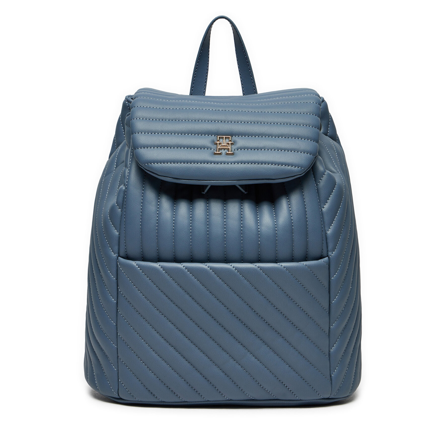 Mochila Tommy Hilfiger Poppy Reform Flap Backpack Qu AW0AW17014 Azul