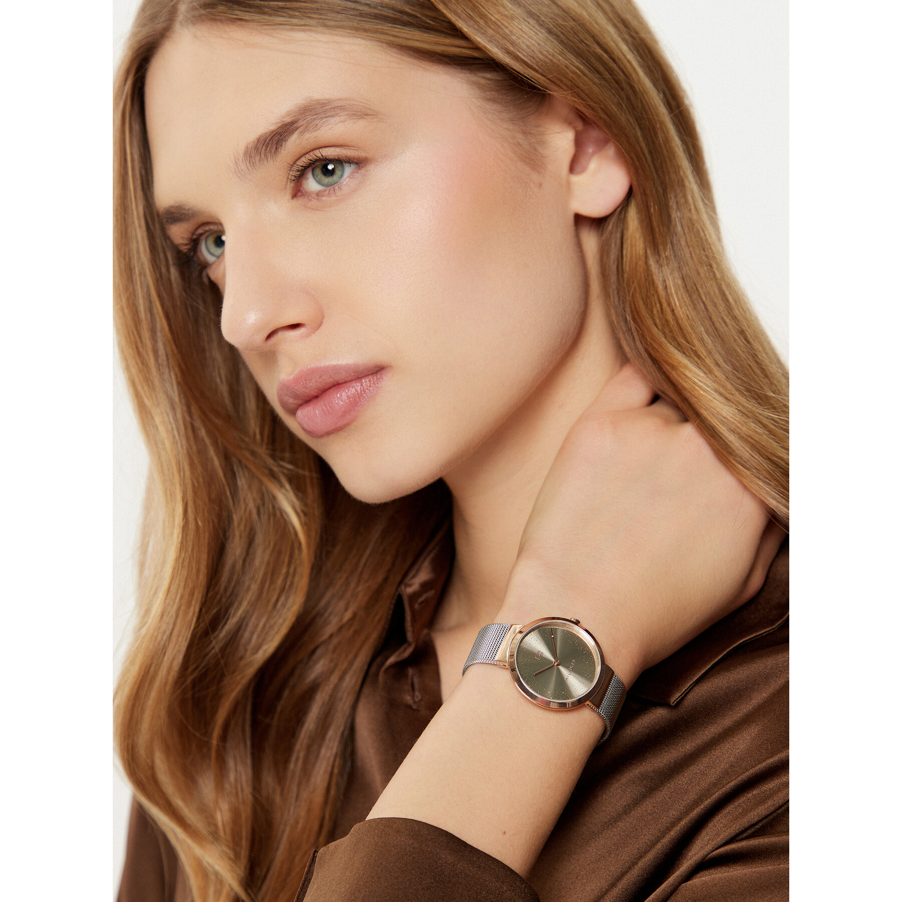 Tommy Hilfiger Ρολόι Tommy Hilfiger Libby1782467 Ασημί