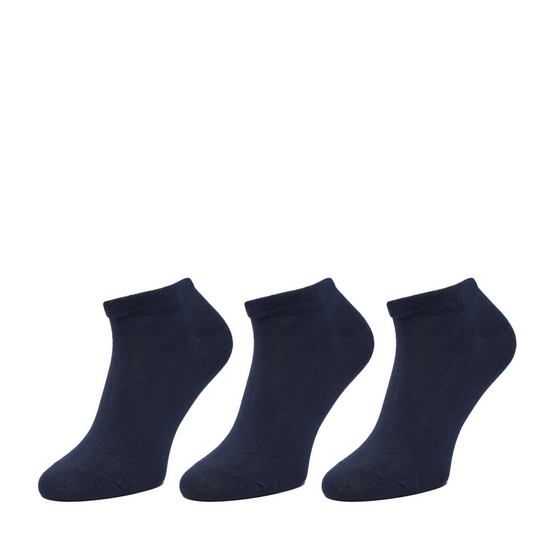 Șosete scurte GINO ROSSI CEO_AS_GR_3MB_001S-AW26 (3-PACK) Bleumarin