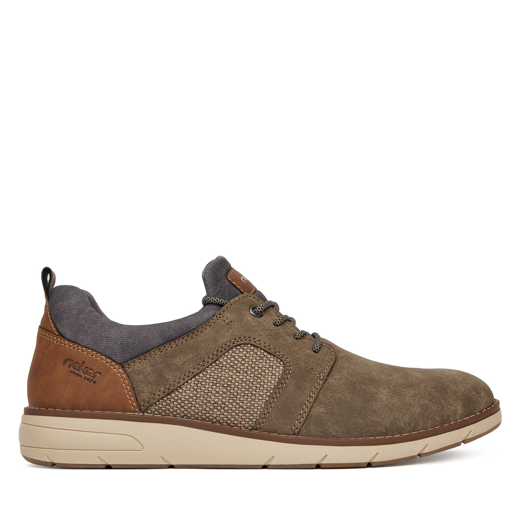 Обувки Rieker 11351-25 Кафяв