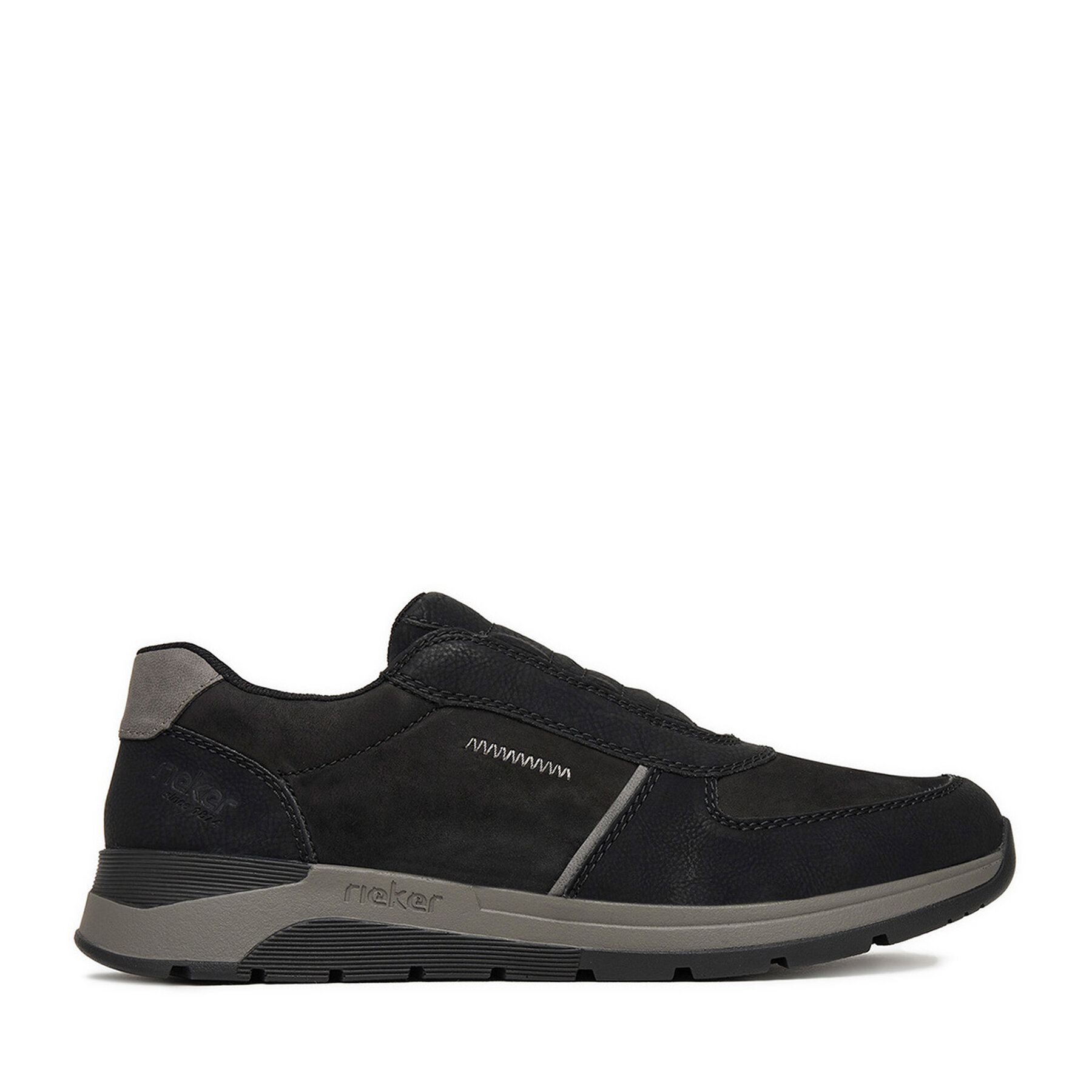 Rieker Hombre Zapatos hasta el tobillo, Talla : 40, Negro, 39652-00