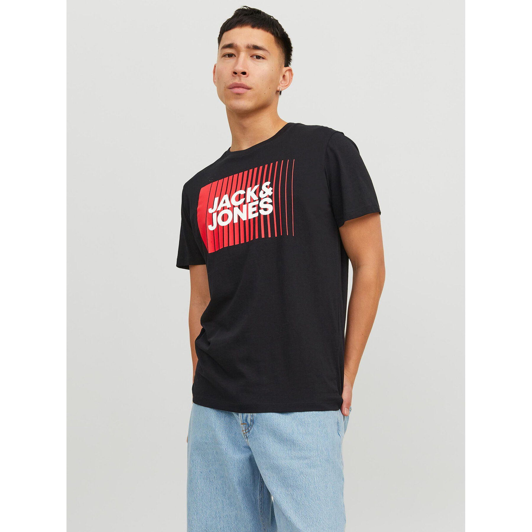 Jack & Jones T-shirt Corp 12233999 Nero Standard Fit