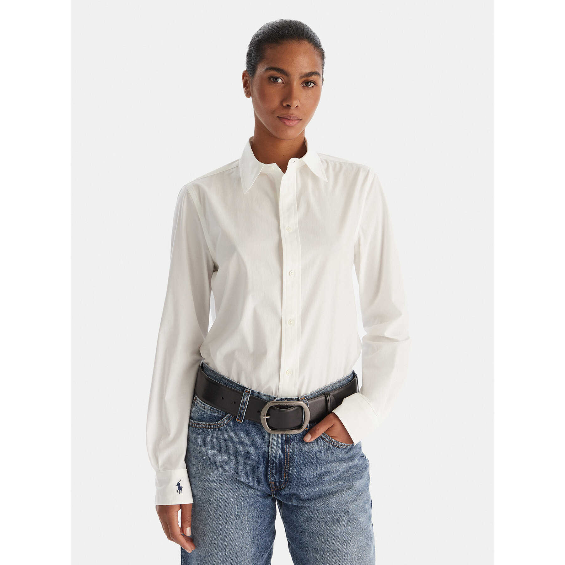 Polo Ralph Lauren Hemd 211941509002 Weiß Slim Fit