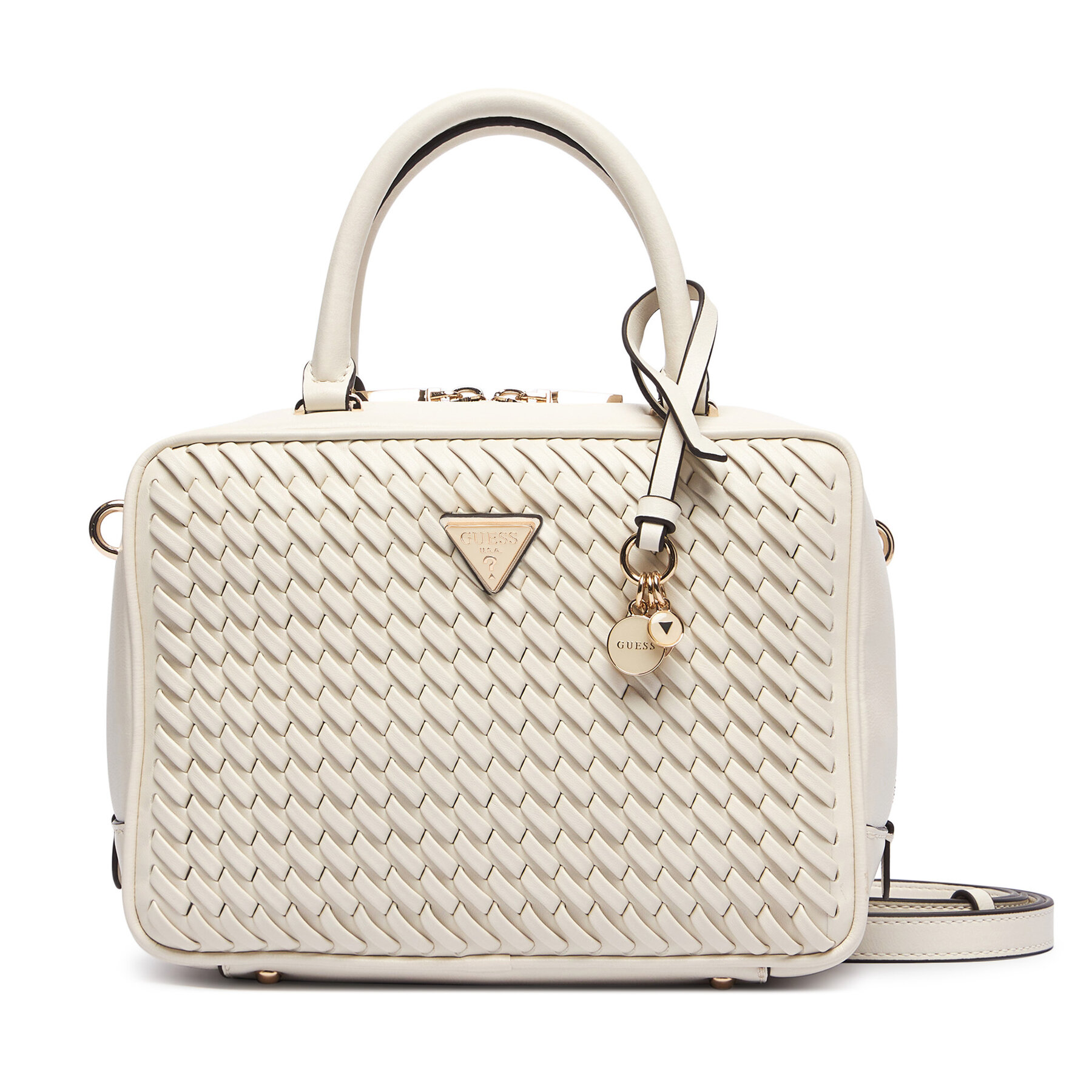 Guess Τσάντα Guess Kora HWWG97 48050 Κρεμ