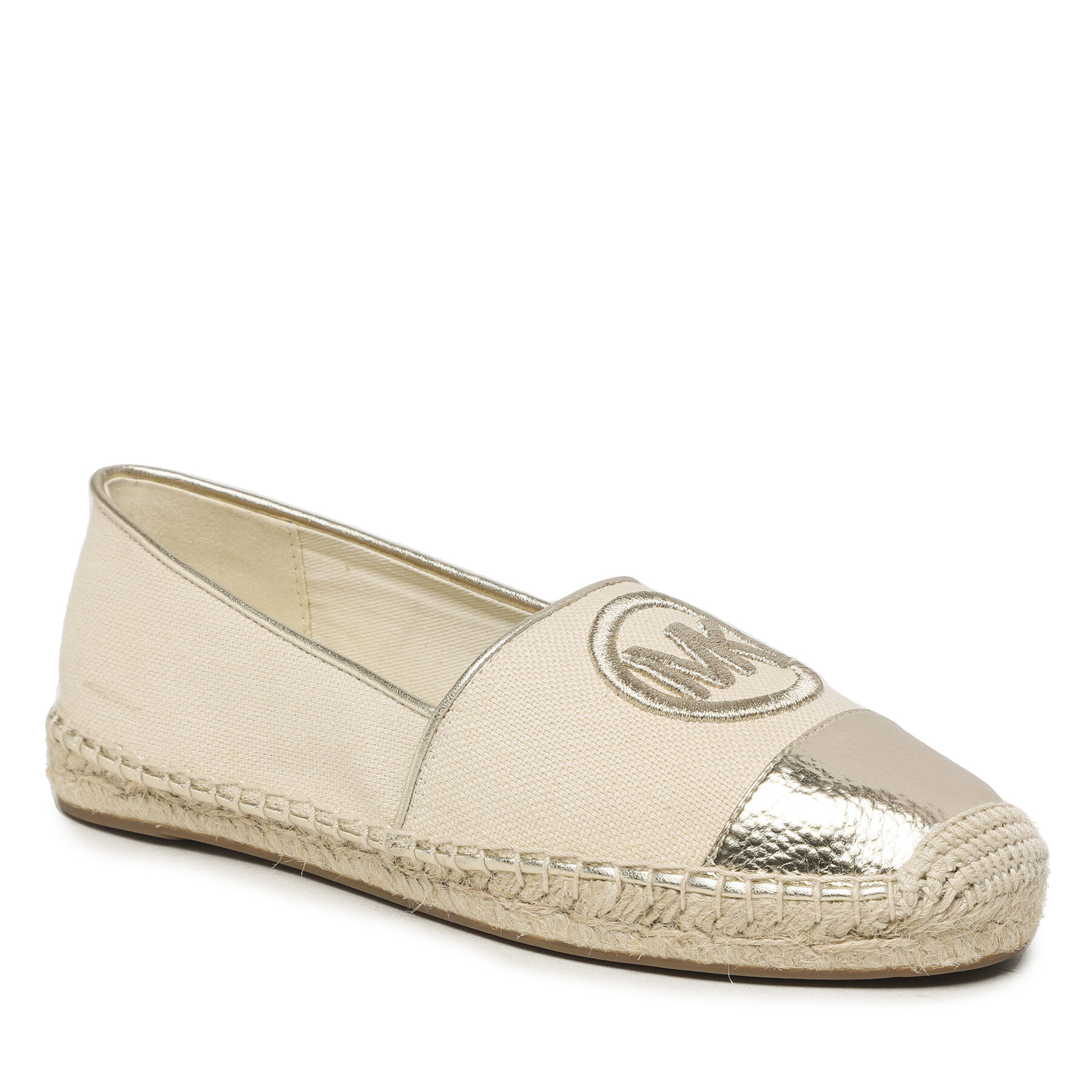 Espadrile MICHAEL Michael Kors Kendrick Toe Cap 40S3KNFP2D Pale Gold
