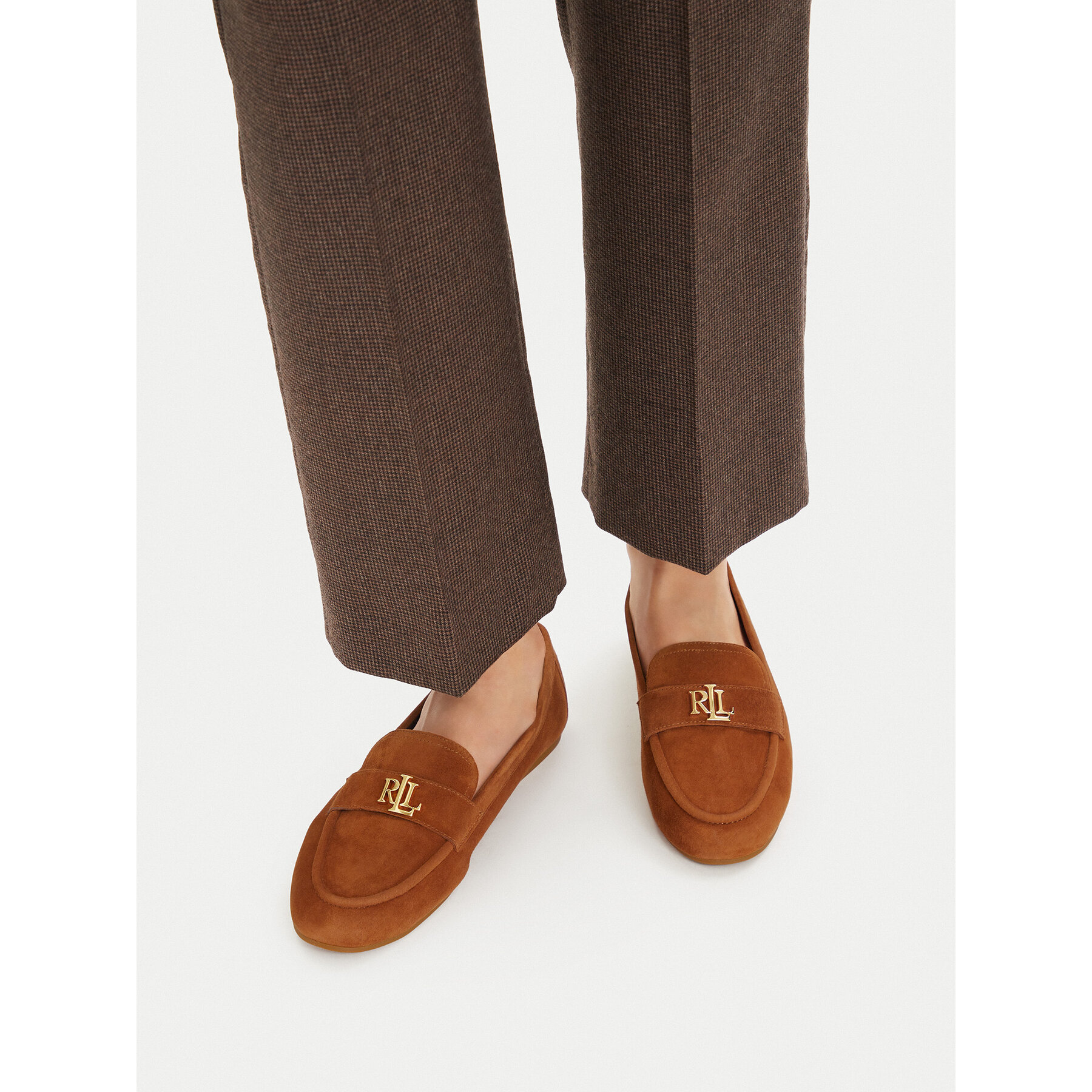 Loaferice LAUREN RALPH LAUREN 802946809014 Smeđa