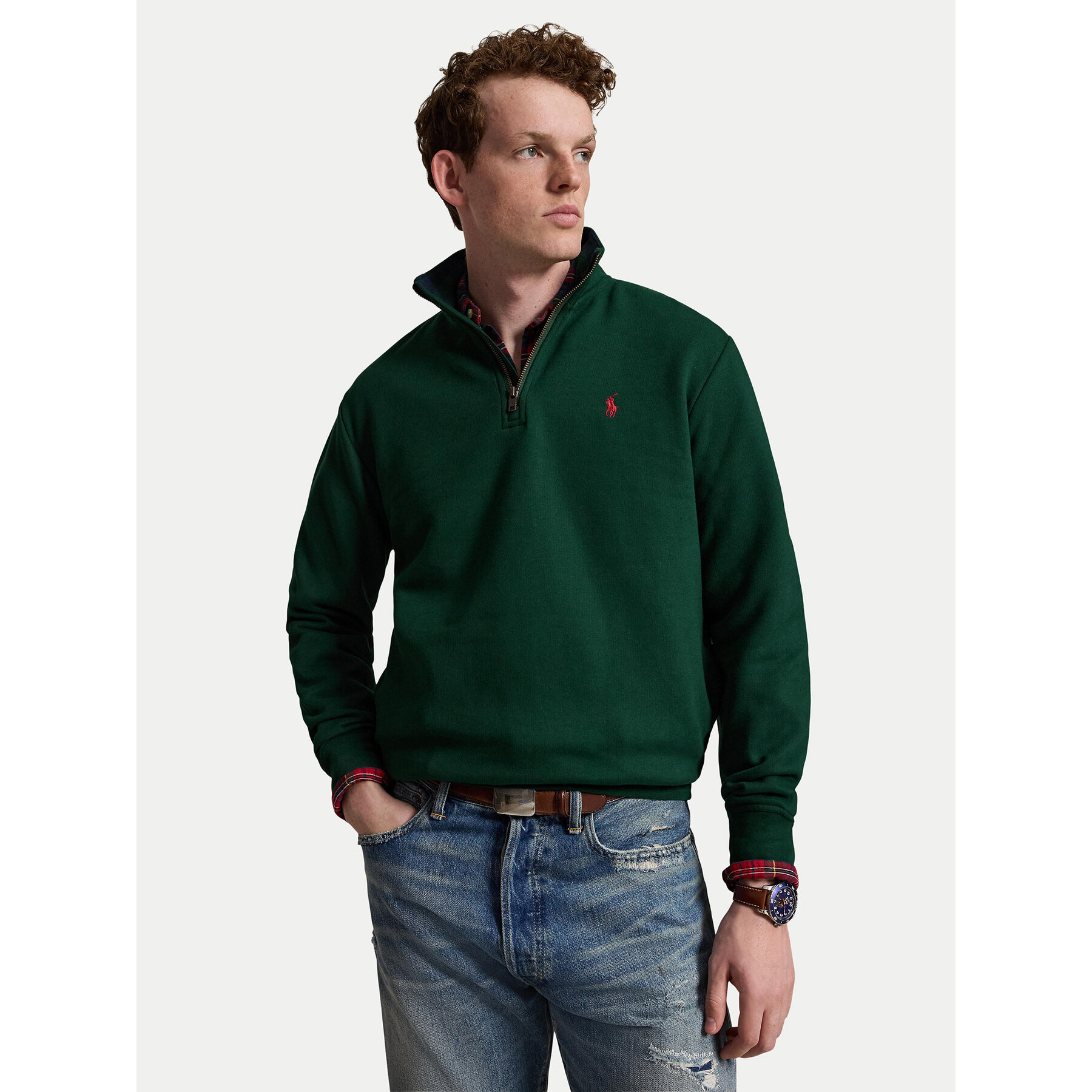 Polo Ralph Lauren Sweatshirt 710B28291002 Grün Regular Fit