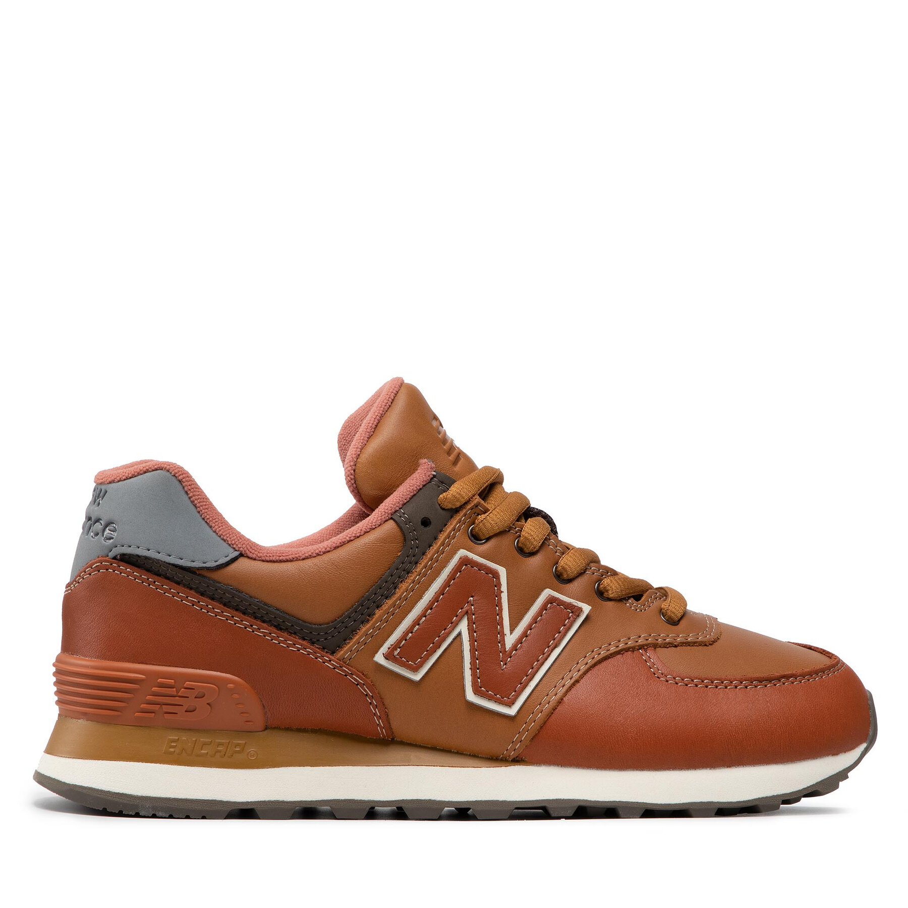 Sportcipő New Balance ML574OMA Barna