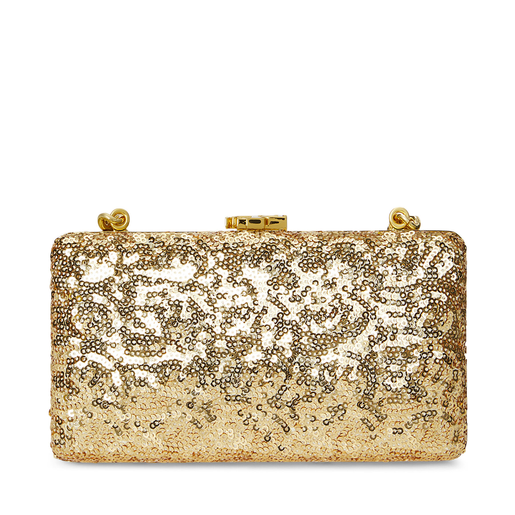 LAUREN RALPH LAUREN Τσάντα LAUREN RALPH LAUREN Sequined Small Franki 431980356002 Χρυσό