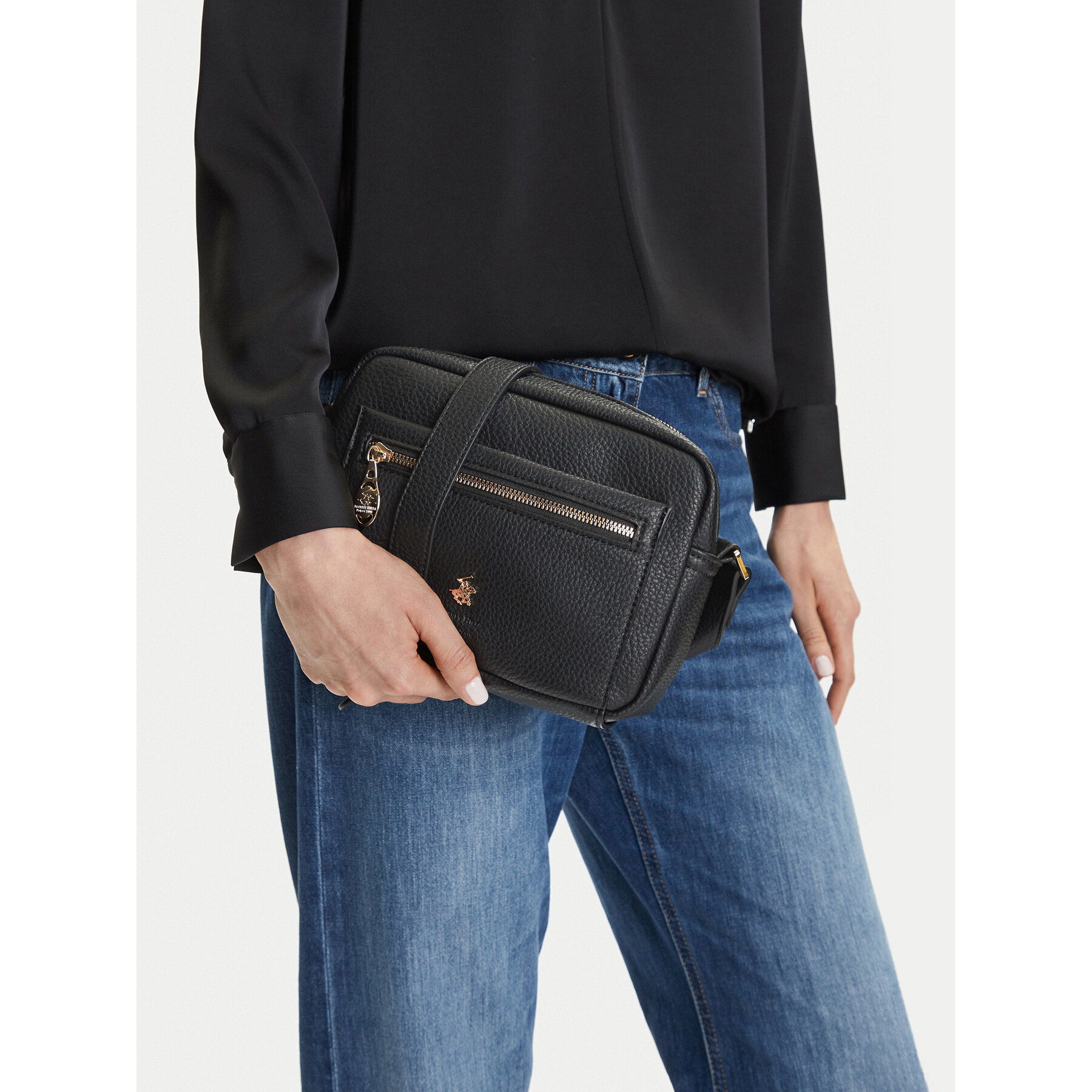 Дамска чанта Beverly Hills Polo Club CEO-BHPC-C-004-08 Черен