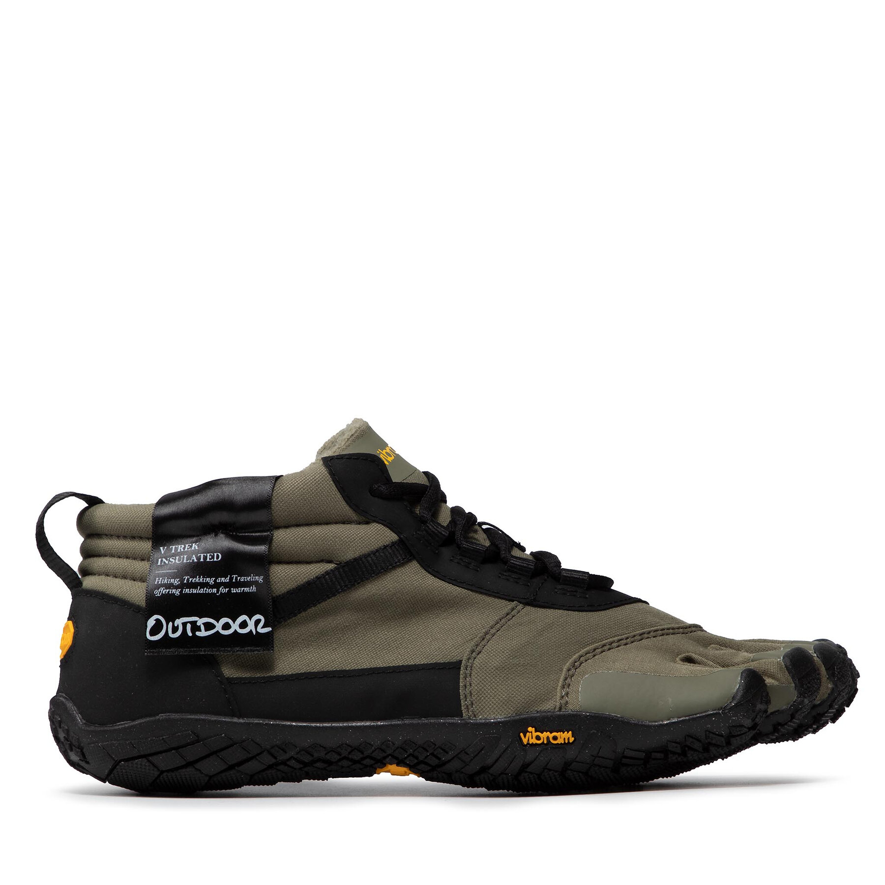 Férfi Bakancs Vibram Fivefingers, Méret: 41, Zöld, V-Trek Insulated 20M7803